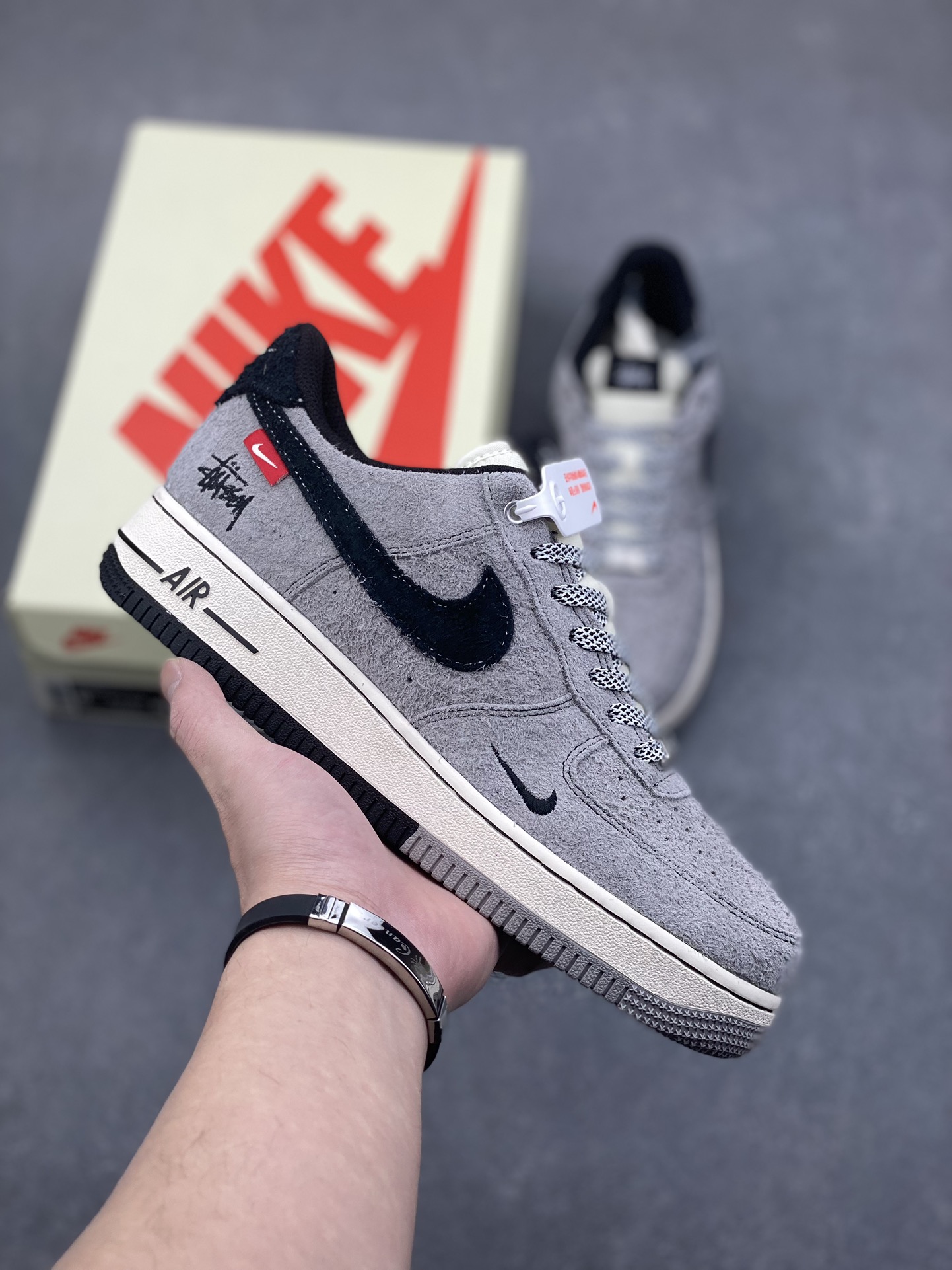 Nike Air Force 1 '07 Low Gray Sneakers Limited Edition - Company Grade 2 i1734072759 797 4