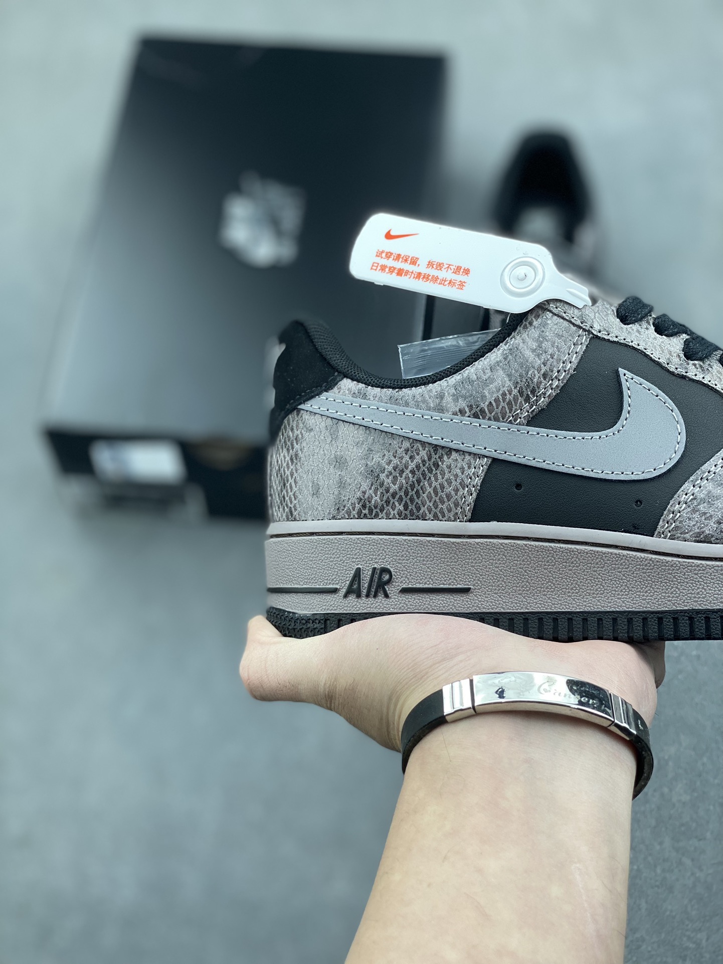 Nike Air Force 1 '07 Low Sneakers with Snake Print - HF2898-001 6 i1734280272 493 5