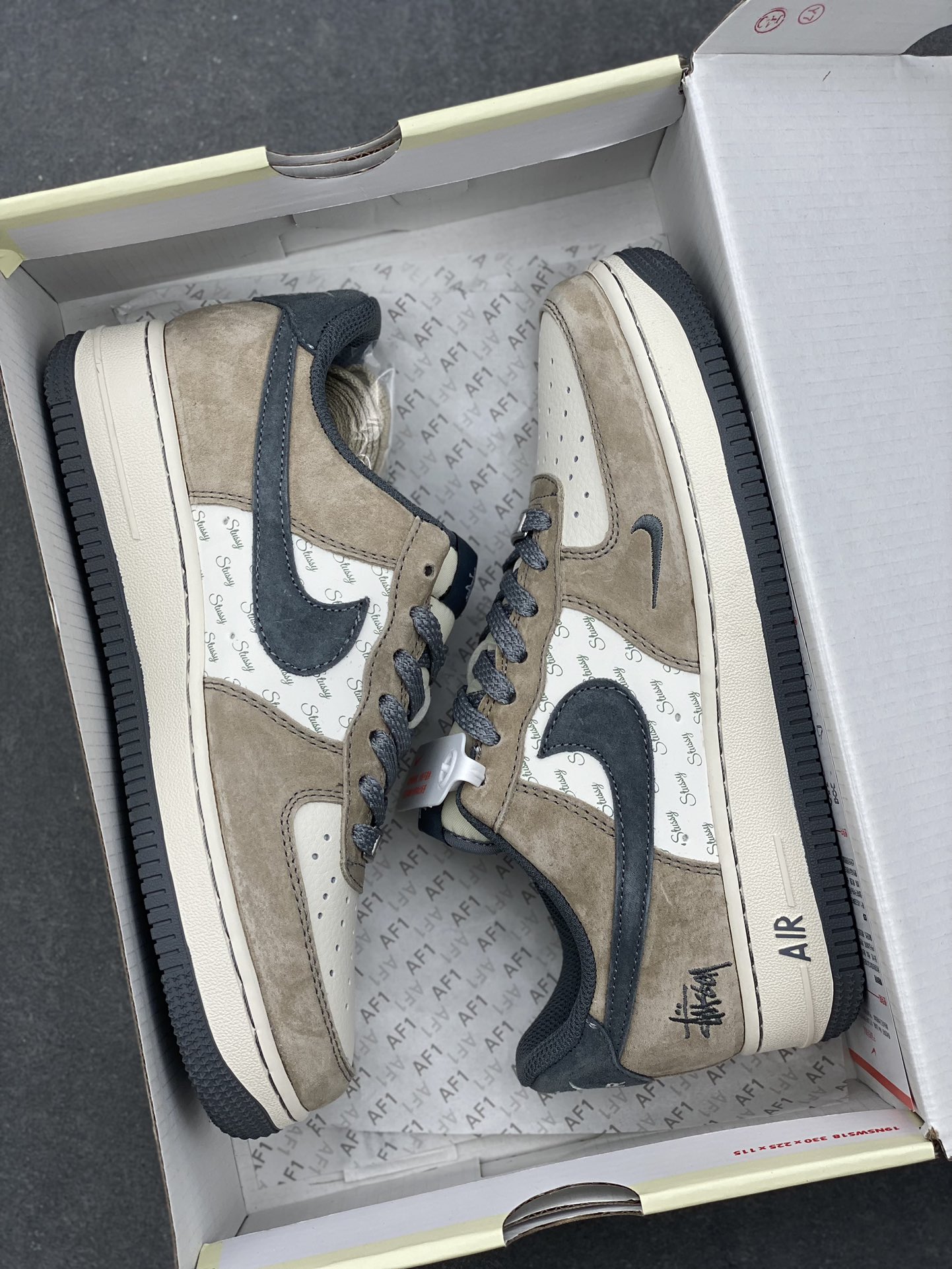 Nike Air Force 1 '07 Low Stussy 'Sheepskin Brown' Limited Edition 10 i1734280604 58 7