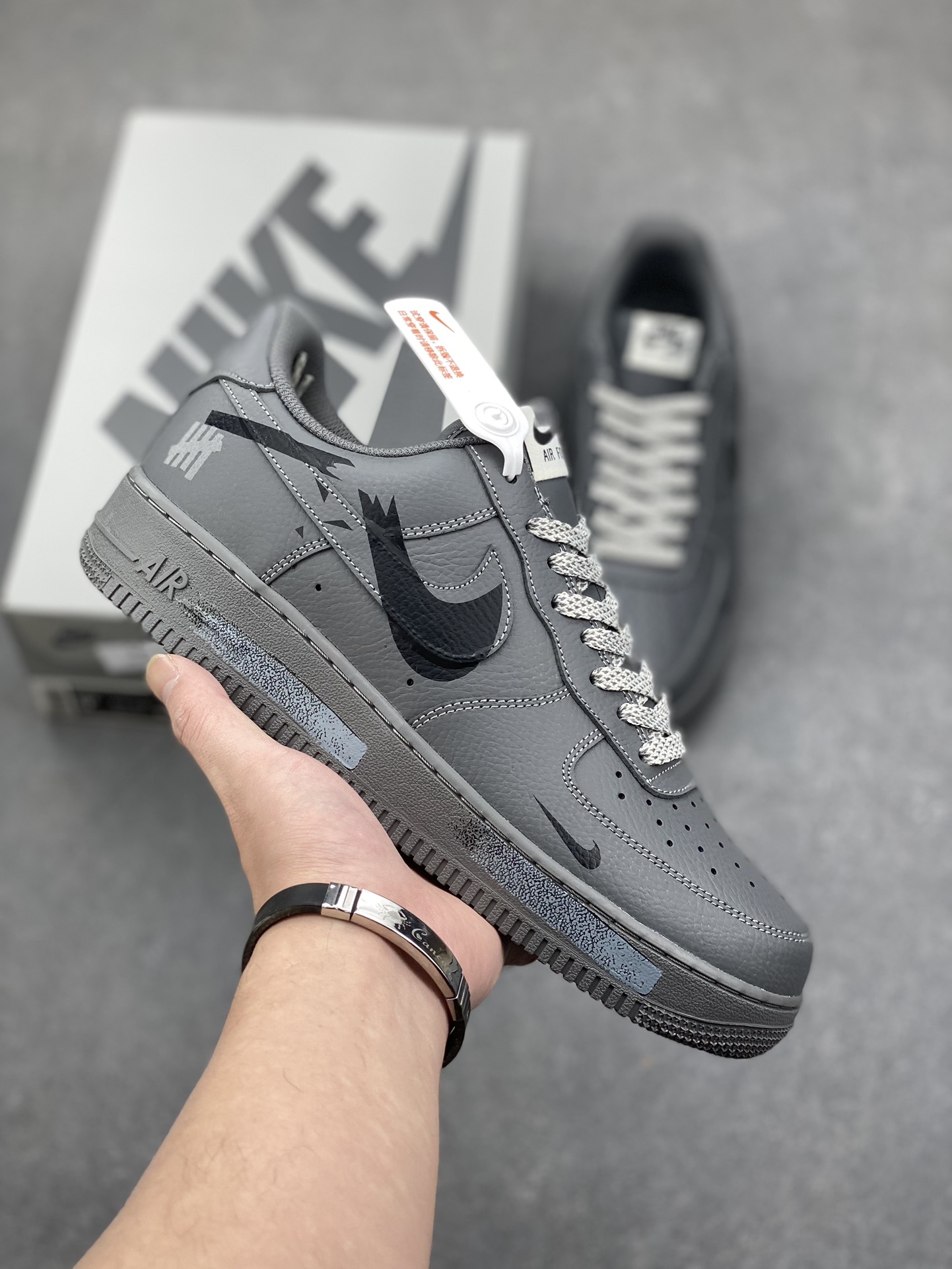 Nike Air Force 1 '07 Low Gray Sneakers DZ6767-109 Authentic Style & Comfort 2 i1734366787 1326 2