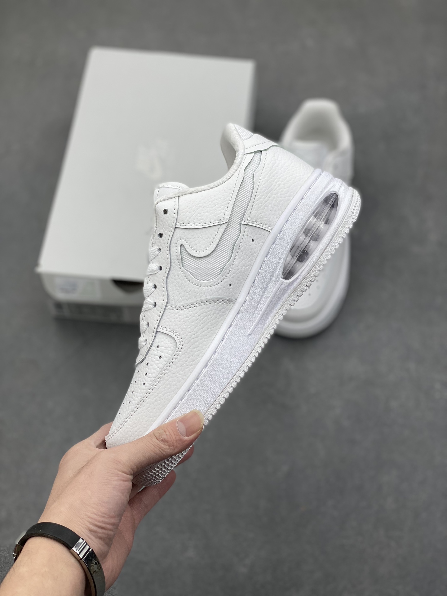 Nike Air Force 1 '07 Low White Leather Cushioned Sneakers HF3630-500 4 i1734366905 4302 4