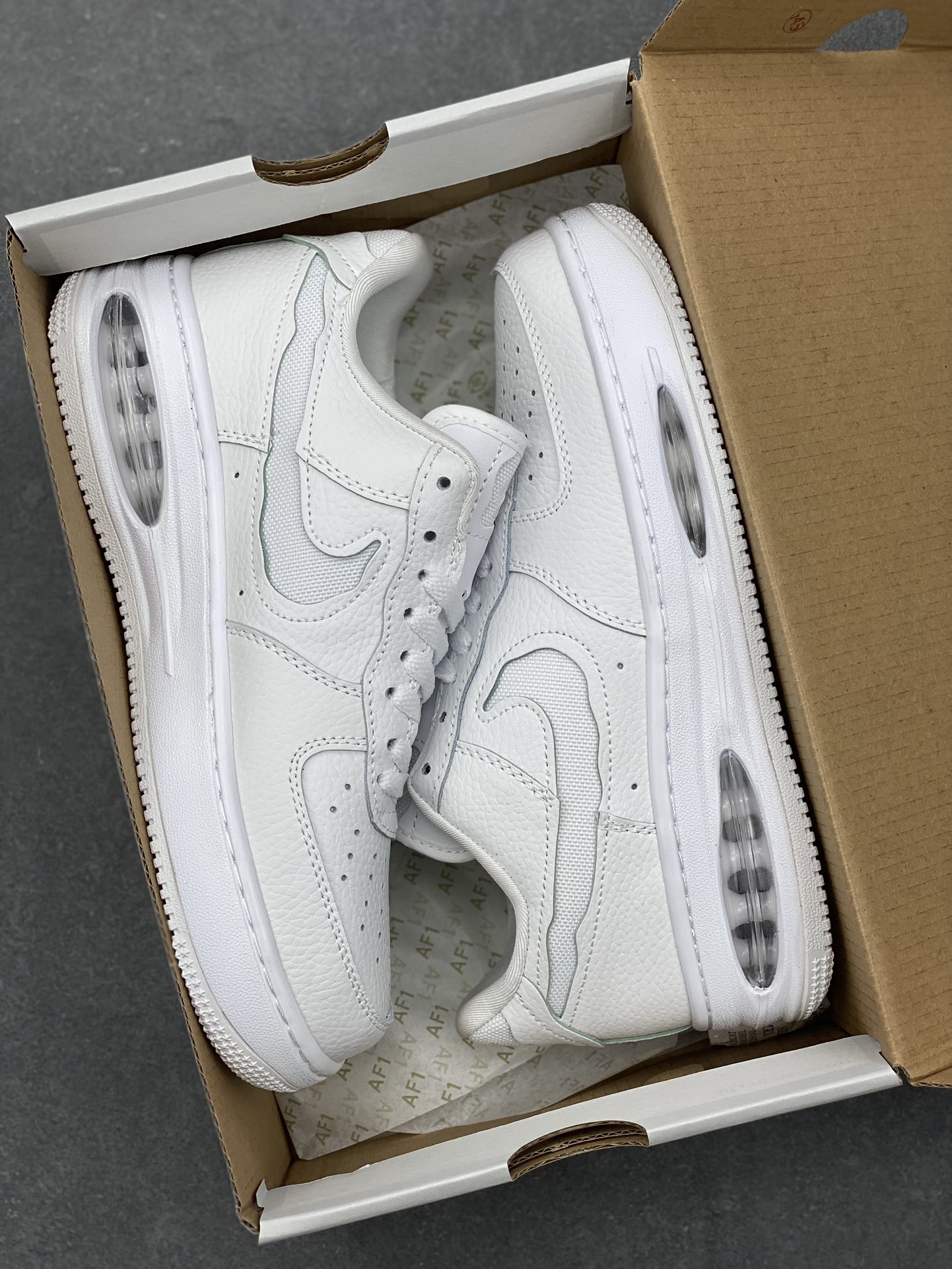 Nike Air Force 1 '07 Low White Leather Cushioned Sneakers HF3630-500 10 i1734366906 4676 8