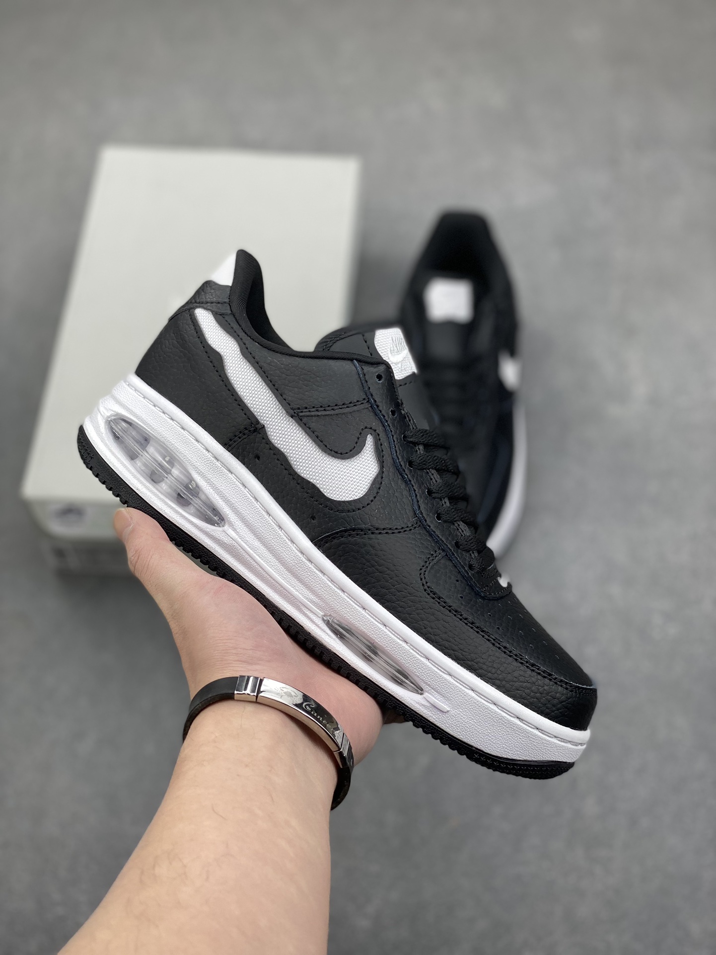 Nike Air Force 1 '07 Low Black/White Cushioned Fashion Sneakers HF3630-600 2 i1734366956 8796 2