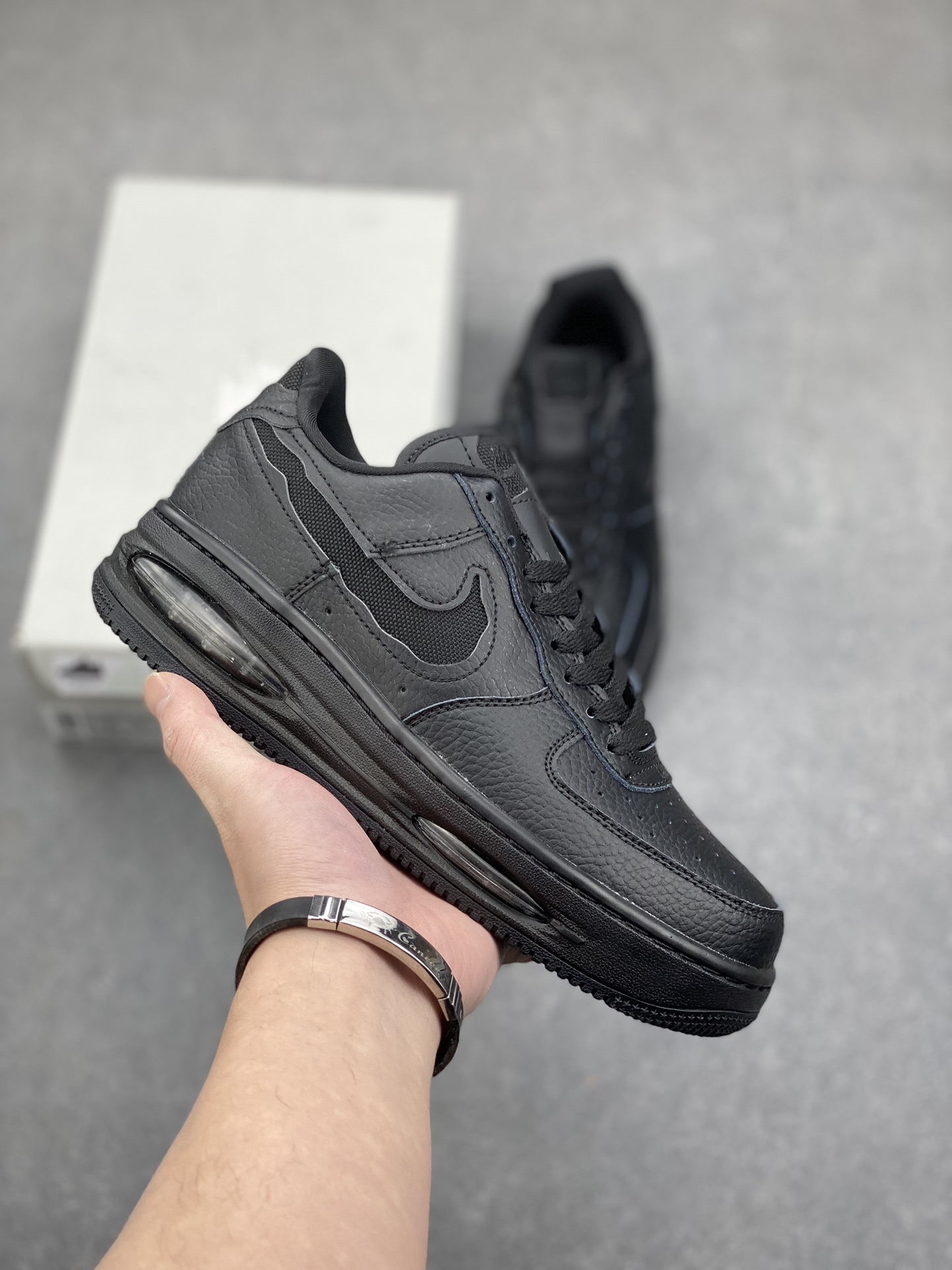 Nike Air Force 1 '07 Low Black Cushioned Sneakers HF3630-600 2 i1734367001 1434 5