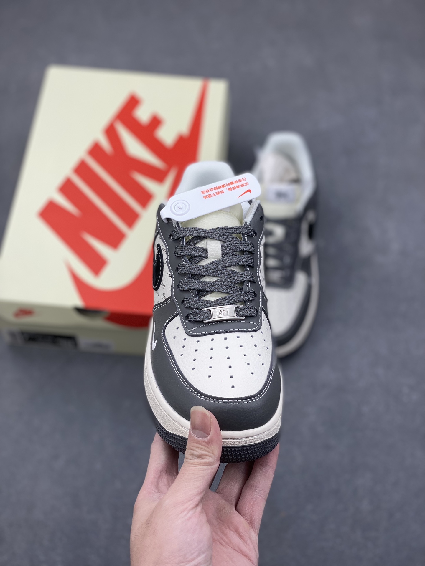 Nike Air Force 1 '07 Low Stussy Collaboration - Nebula Gray Sneakers 3 i1734367620 698 1
