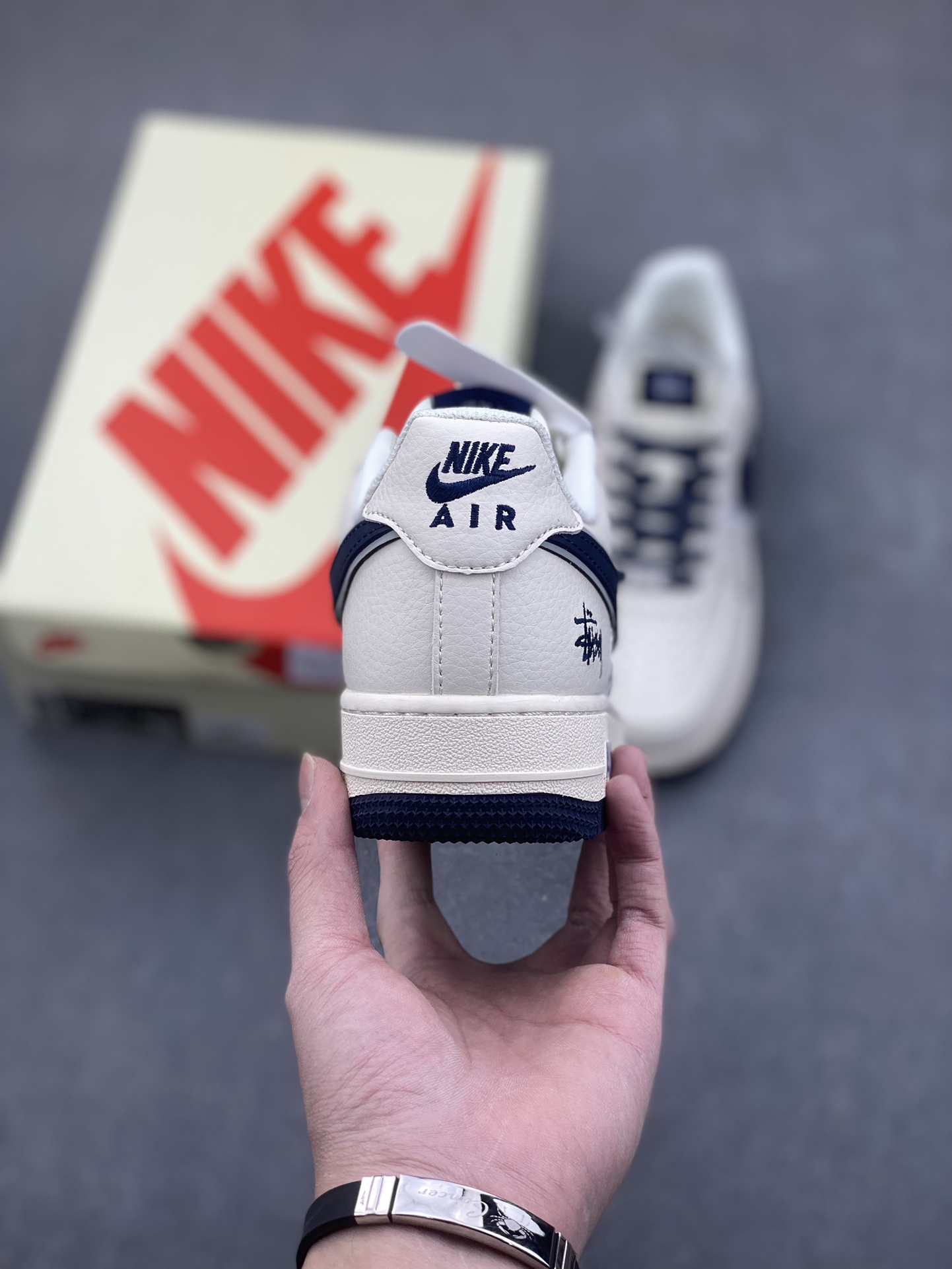 Nike Air Force 1 '07 Low Stussy Deep Blue - Iconic Style, Limited Edition 5 i1734542475 1598 3