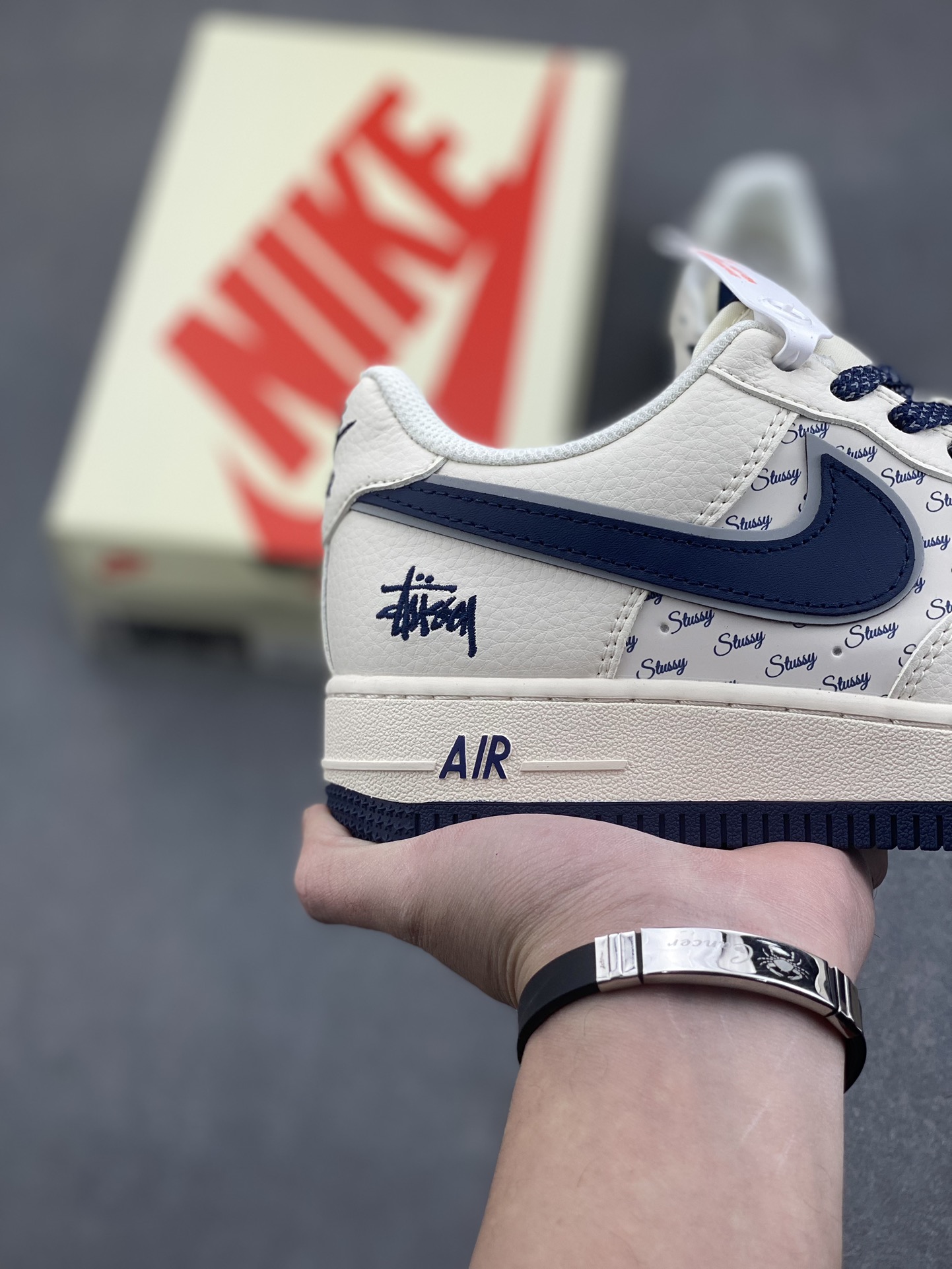 Nike Air Force 1 '07 Low Stussy Deep Blue - Iconic Style, Limited Edition 6 i1734542475 7631 2