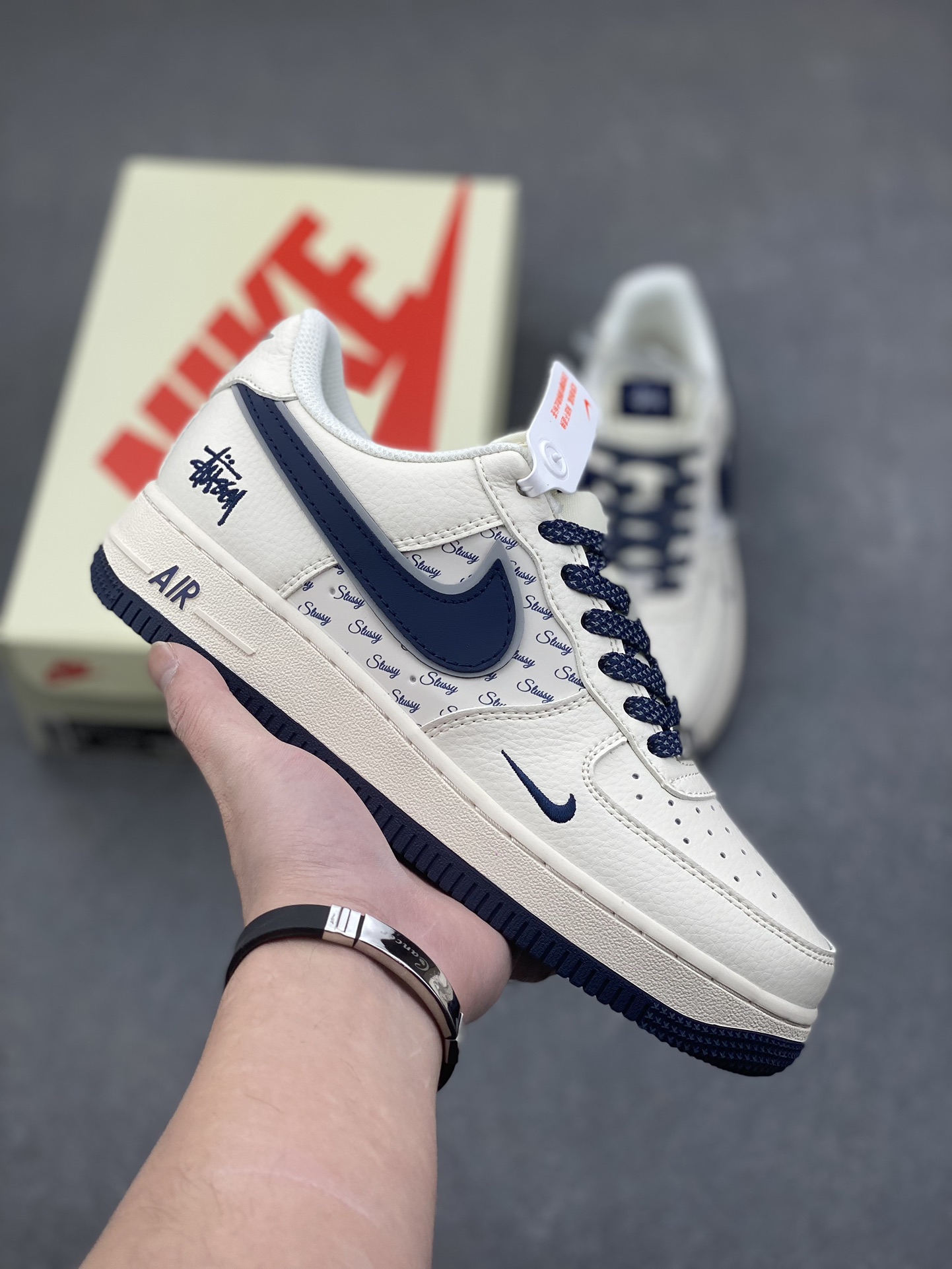 Nike Air Force 1 '07 Low Stussy Deep Blue - Iconic Style, Limited Edition 2 i1734542475 8151 1