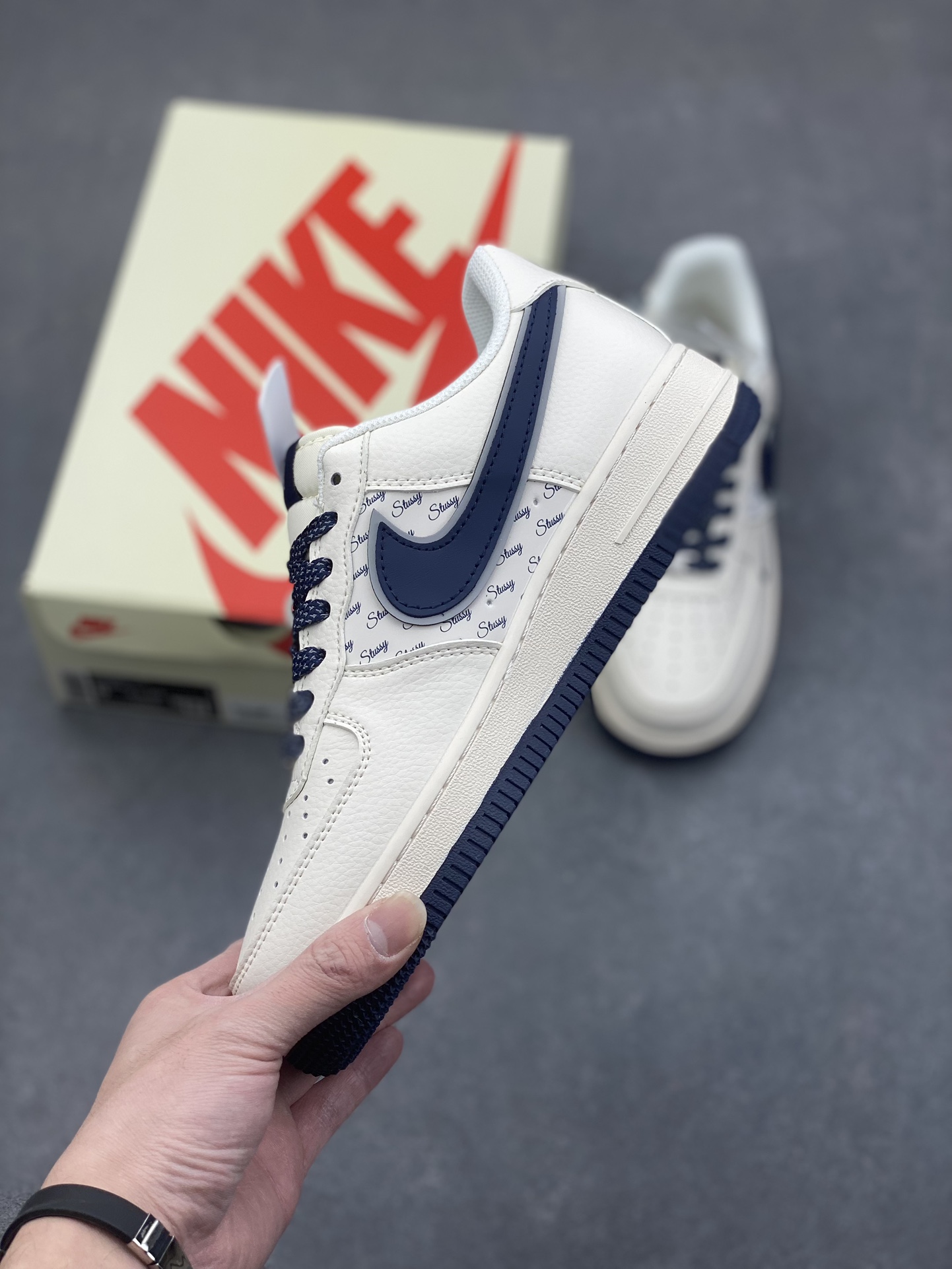 Nike Air Force 1 '07 Low Stussy Deep Blue - Iconic Style, Limited Edition 4 i1734542475 8758 5