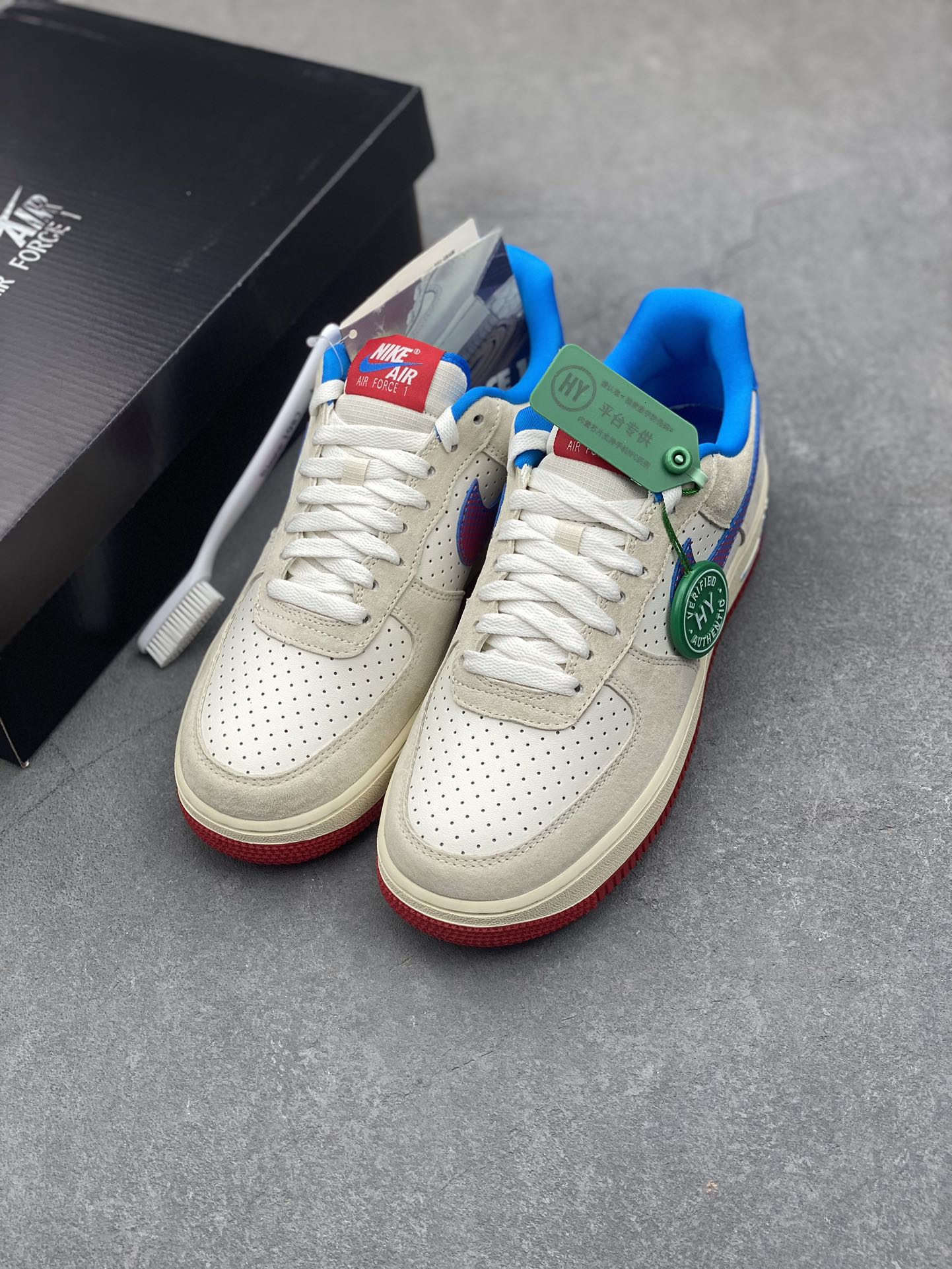 Nike Air Force 1 Low Cream Gradient Swoosh Men's Shoe HQ3618-113 9 i1734542735 5353 6