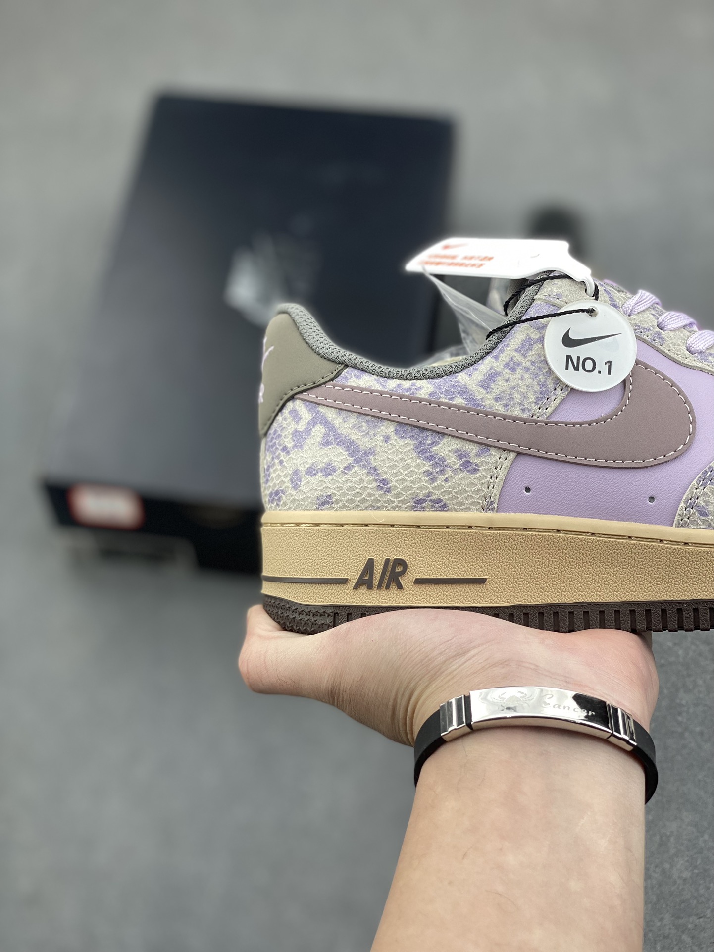 Nike Air Force 1 Low Purple Snakeskin, HF2898-500, Original Quality, All Sizes 6 i1734543052 6173 2