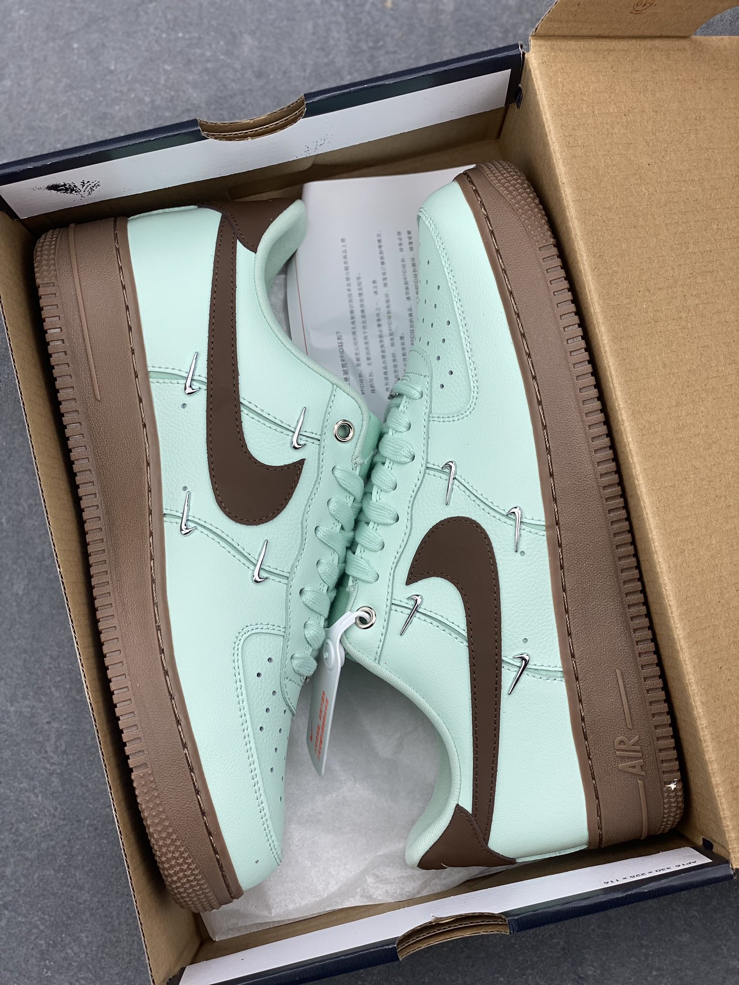 Nike Air Force 1 '07 Low Mint Foam/Cocoa Casual Shoes IB8894-329 10 i1734626638 1206 1