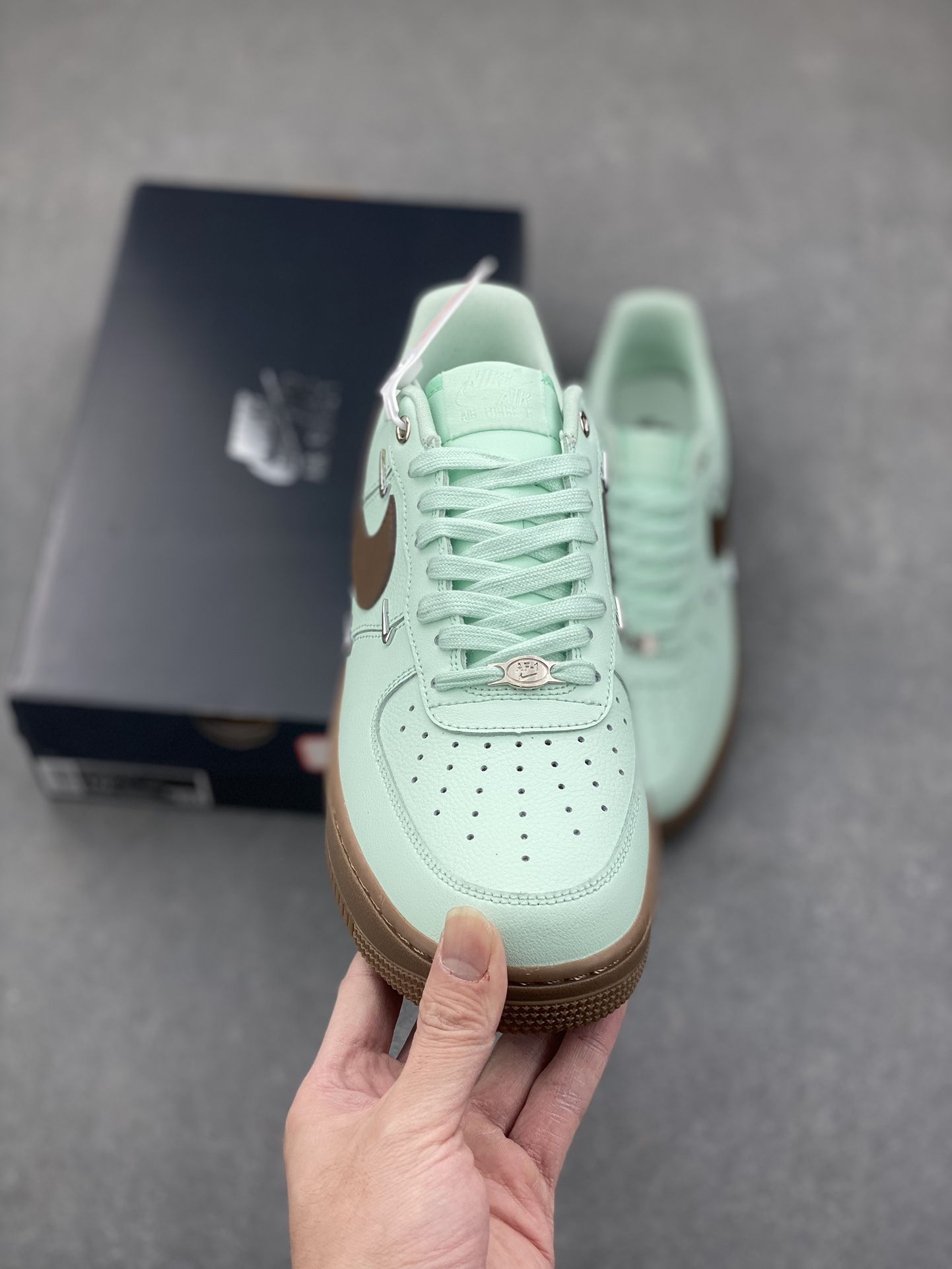 Nike Air Force 1 '07 Low Mint Foam/Cocoa Casual Shoes IB8894-329 3 i1734626638 188 4