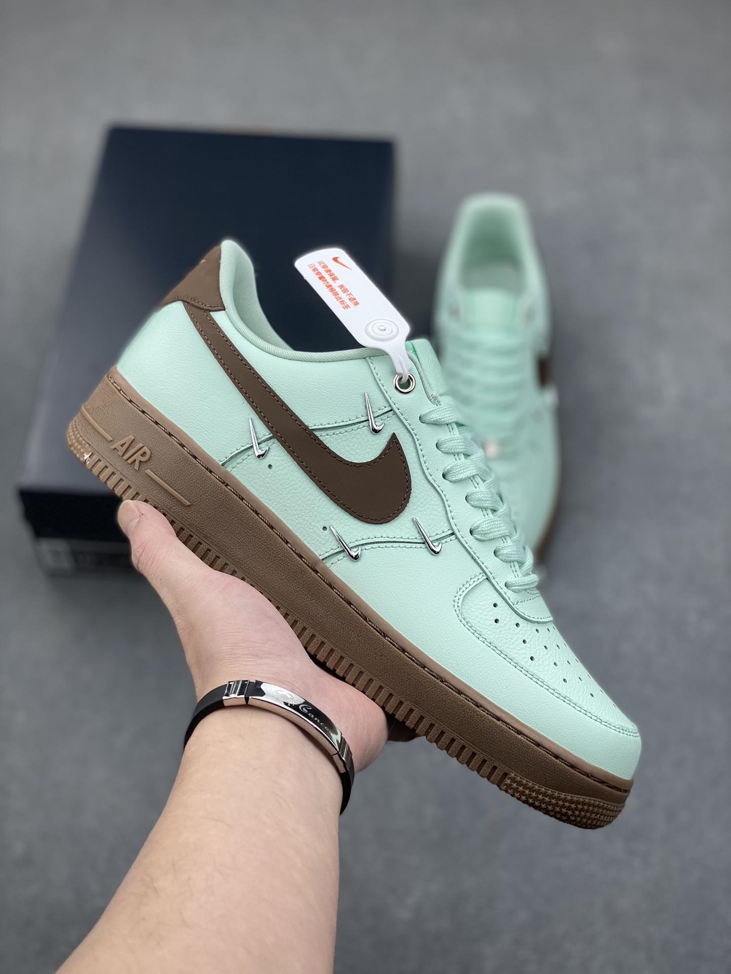 Nike Air Force 1 '07 Low Mint Foam/Cocoa Casual Shoes IB8894-329 2 i1734626638 3369 5