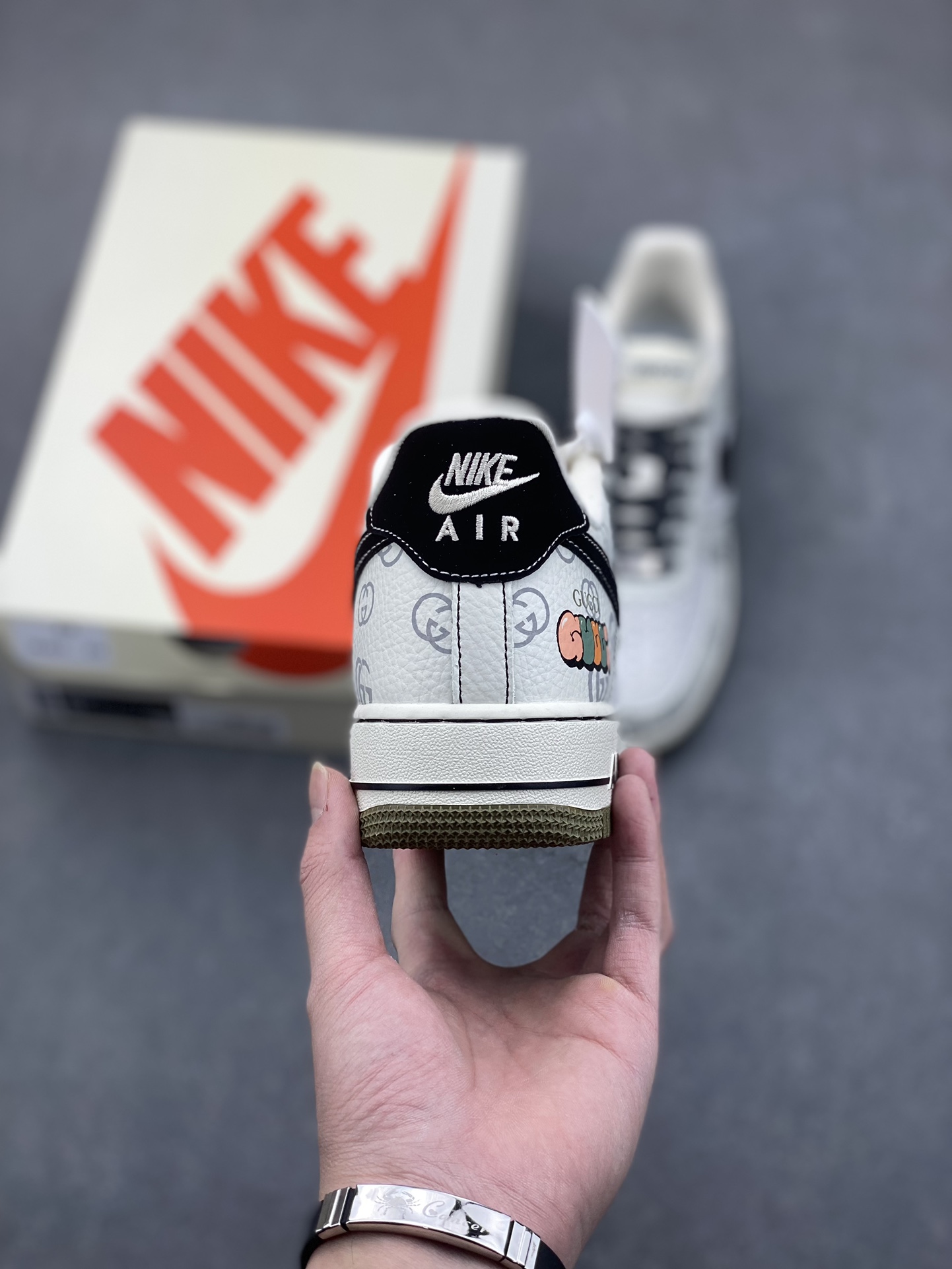 Nike Air Force 1 '07 Low Gucci Sneakers Classic Pattern Limited Edition 5 i1734626747 4198 8