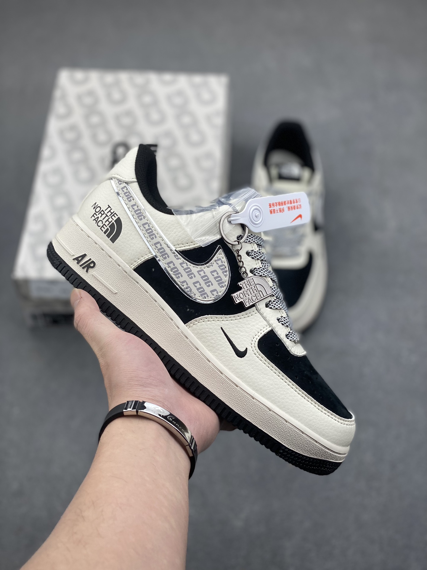 Nike Air Force 1 '07 Low The North Face CDG Black White Sneakers 2 i1734626793 4987 1