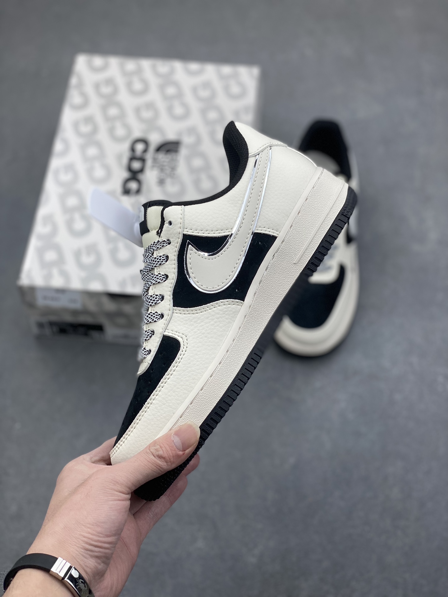 Nike Air Force 1 '07 Low The North Face CDG Black White Sneakers 4 i1734626794 5207 5