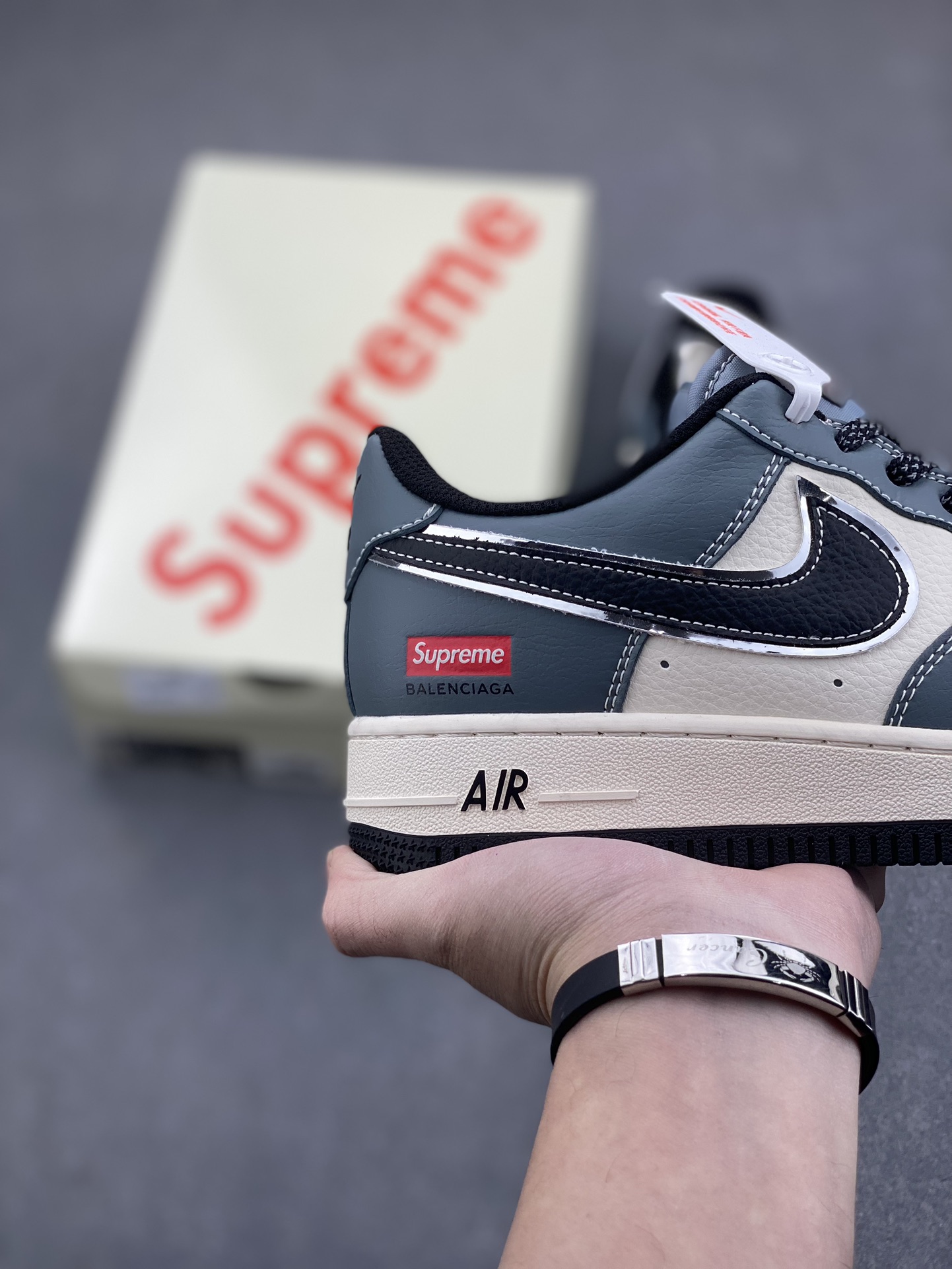 Nike Air Force 1 Low Supreme Balenciaga Custom Sneakers - Limited Edition 6 i1734809140 2823 1