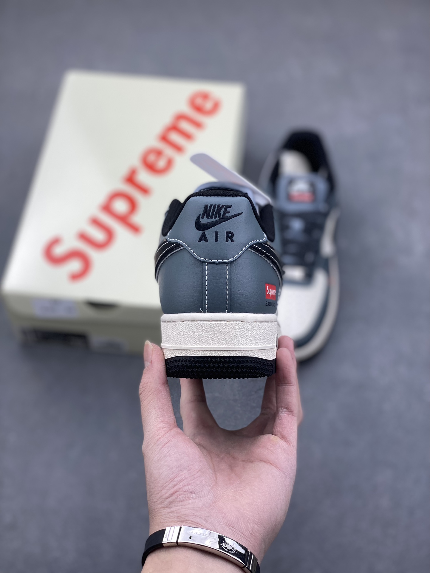 Nike Air Force 1 Low Supreme Balenciaga Custom Sneakers - Limited Edition 5 i1734809141 1977 7