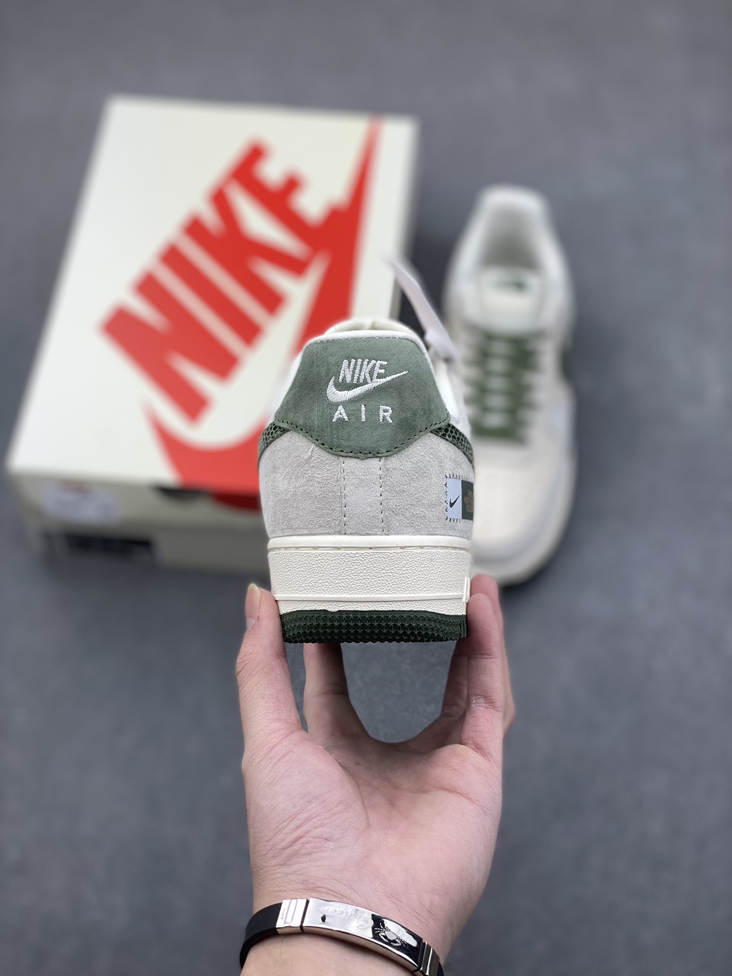 Nike Air Force 1 Low '07 x The North Face White Green Shoes 5 i1734809180 8902 1