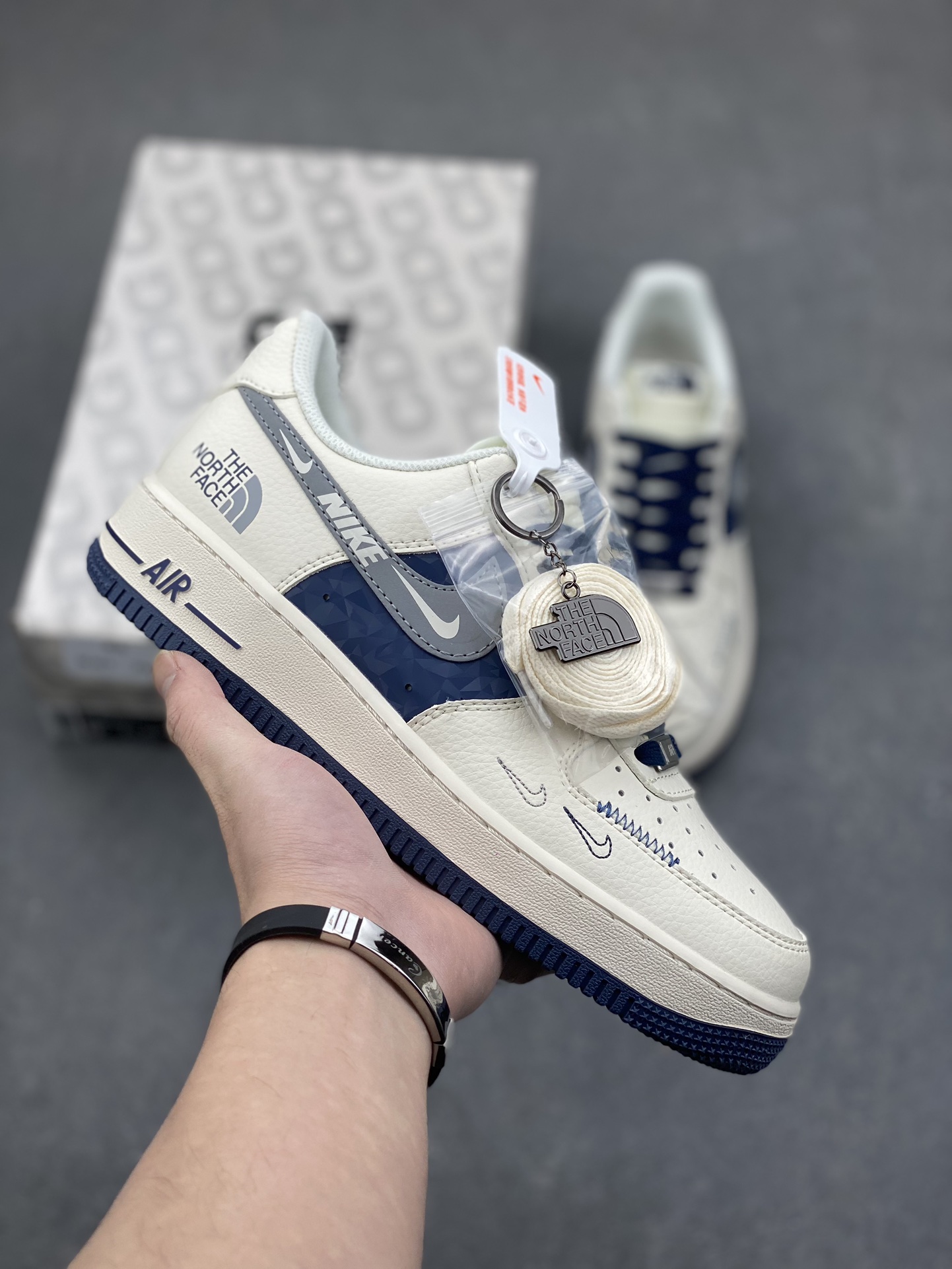 Nike Air Force 1 Low x The North Face White Blue DM6688-001 Sneakers 2 i1734809231 8142 6
