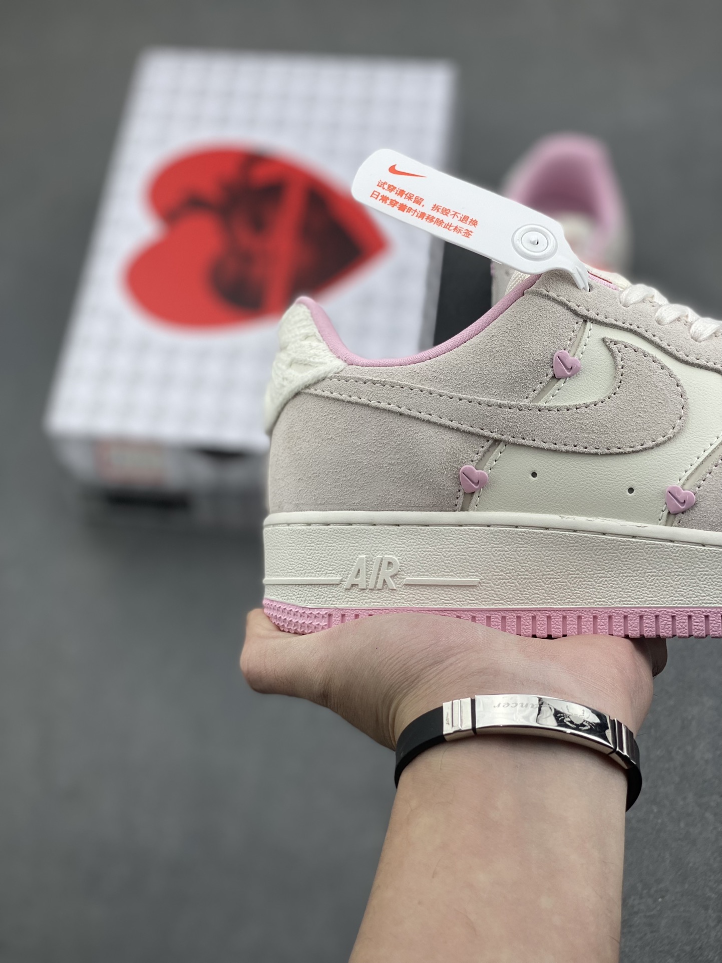 Nike Air Force 1 '07 Low Casual Sneaker - Pink/White, All-Day Comfort 6 i1734809367 2496 6