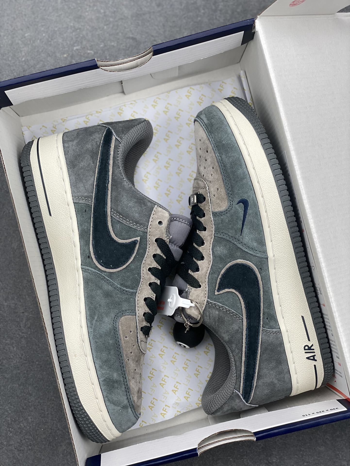 Nike Air Force 1 Low 'Black Eight' Custom Sneakers - Limited Edition 10 i1734938783 1223 2