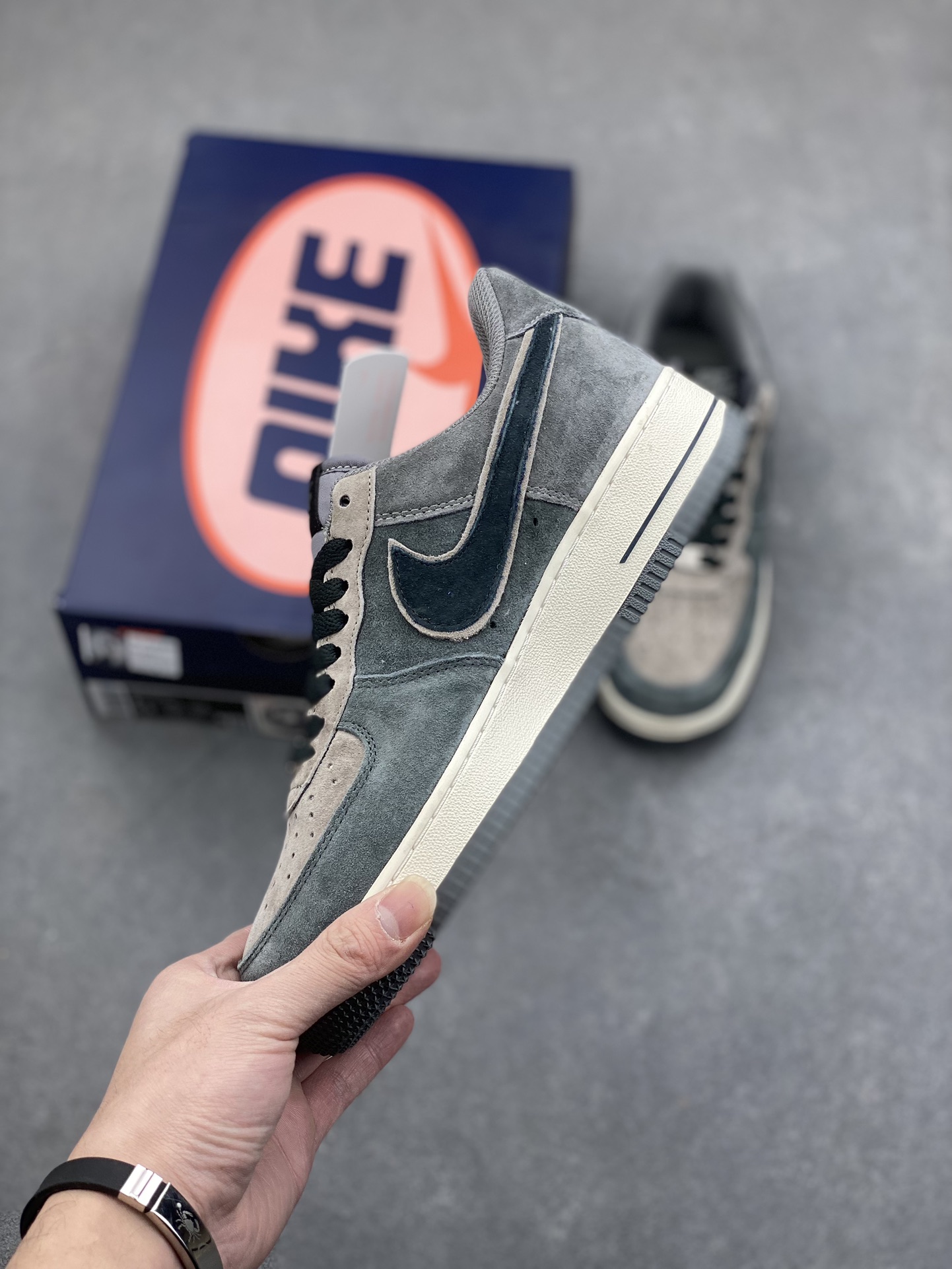 Nike Air Force 1 Low 'Black Eight' Custom Sneakers - Limited Edition 4 i1734938783 5701 7