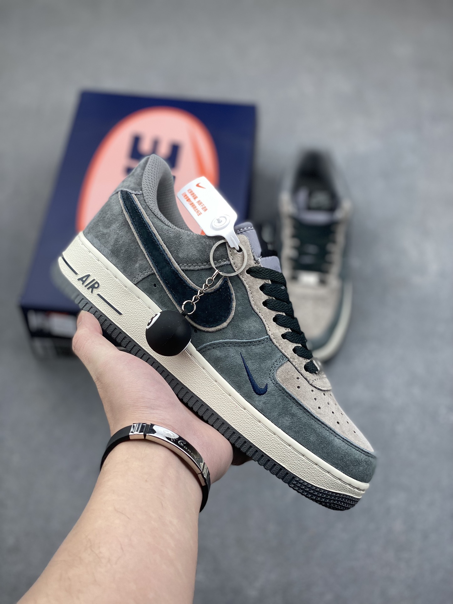 Nike Air Force 1 Low 'Black Eight' Custom Sneakers - Limited Edition 2 i1734938783 6907 4
