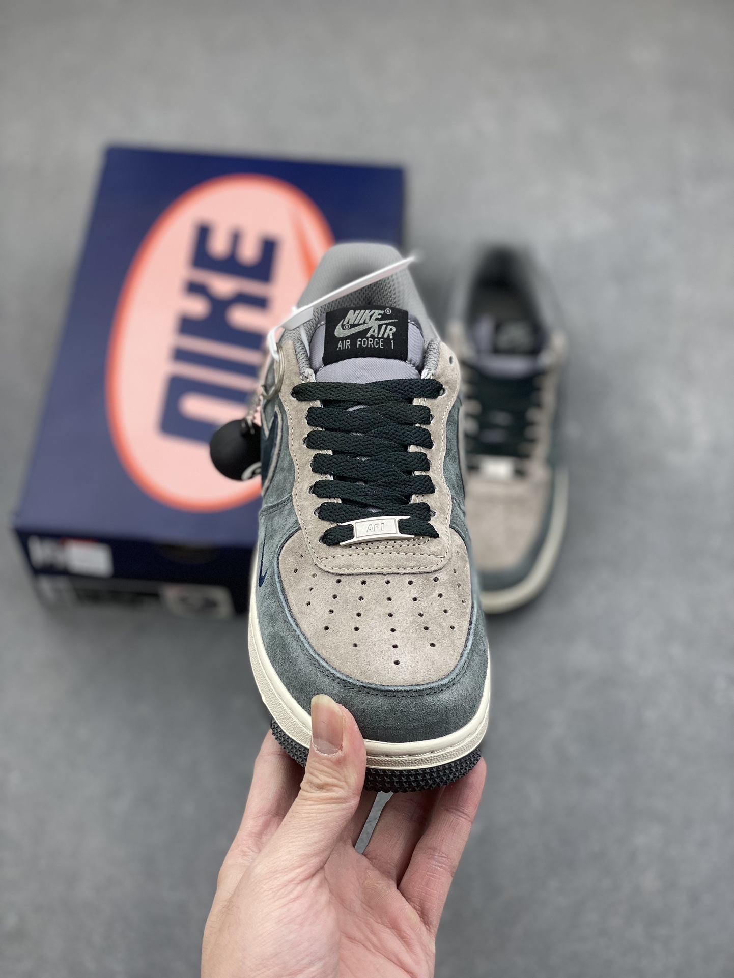 Nike Air Force 1 Low 'Black Eight' Custom Sneakers - Limited Edition 3 i1734938783 7682 8