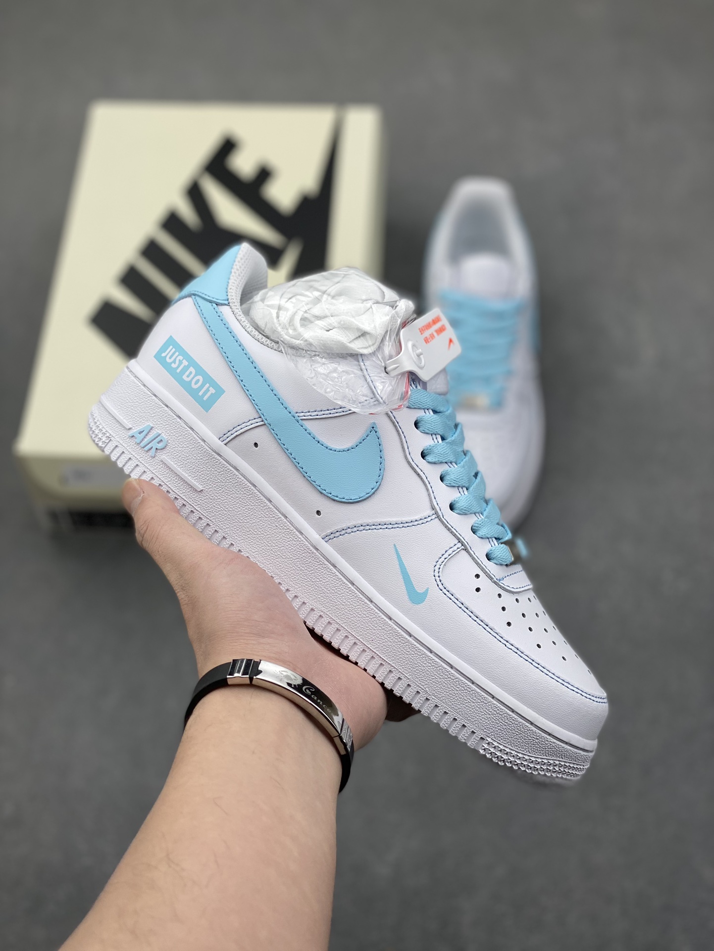 Nike Air Force 1 Low '07 White/Teal, Classic Comfort and Style 2 i1734974483 5963 3