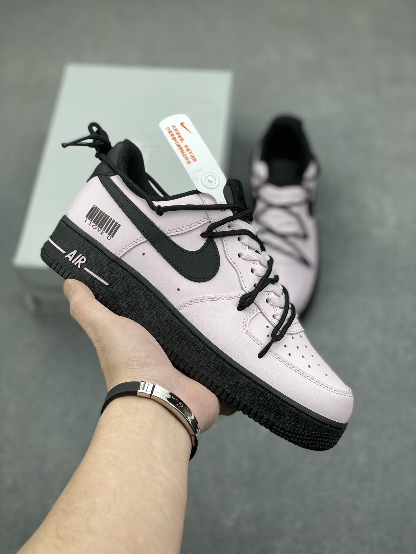 Nike Air Force 1 '07 Low DD8959-001 - Pink/Black - All Sizes Available 2 i1735153108 8902 2