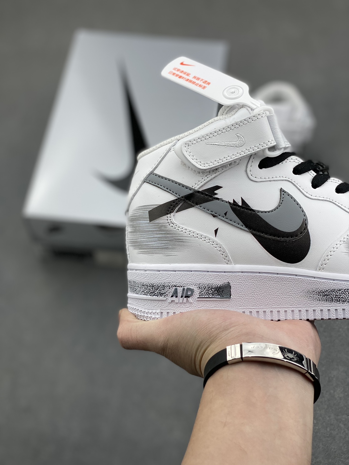 Nike Air Force 1 Mid '07 Custom Anime Theme Sneakers - Street Style Shoes 6 i1735153387 2840 2