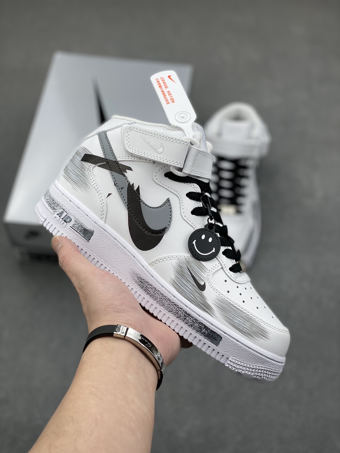 Nike Air Force 1 Mid '07 Custom Anime Theme Sneakers - Street Style Shoes 2 i1735153387 6269 3