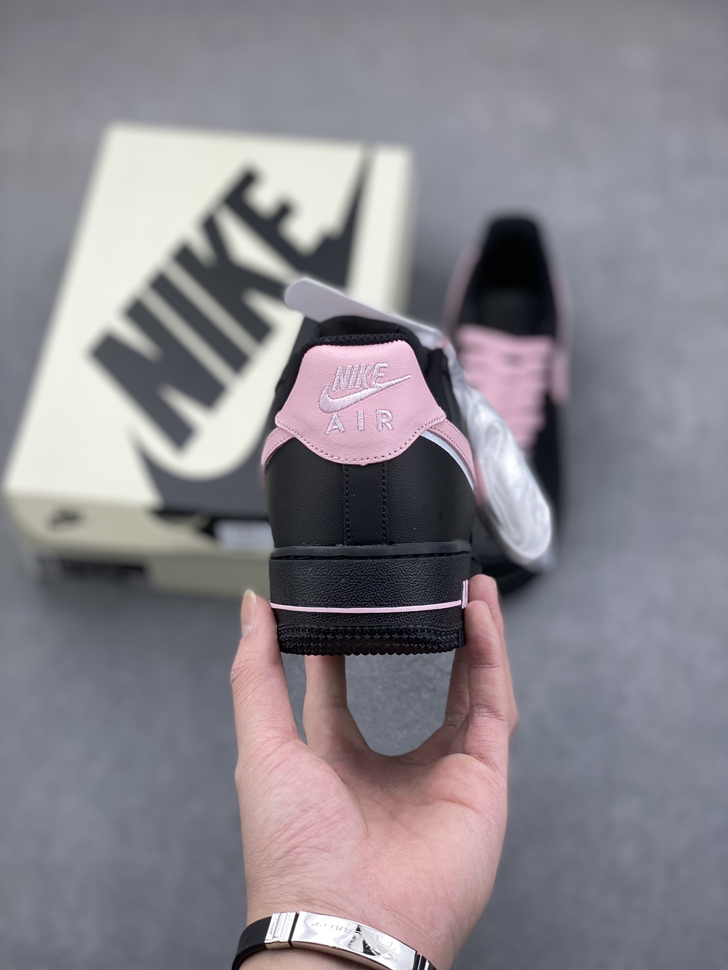 Nike Air Force 1 '07 Low Black/Pink Women's Shoes Size 36-45 5 i1735153464 1901 8