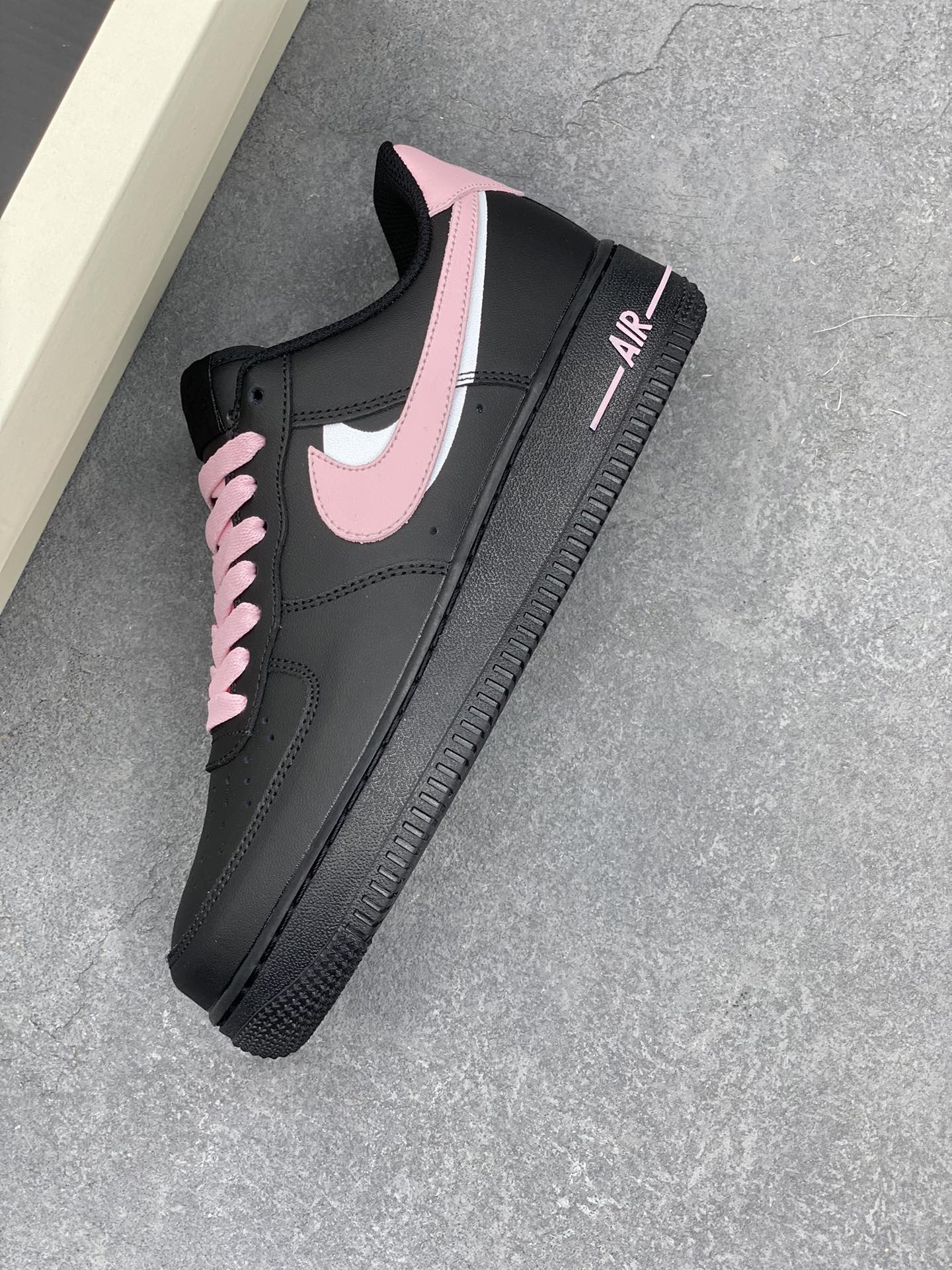 Nike Air Force 1 '07 Low Black/Pink Women's Shoes Size 36-45 8 i1735153464 8857 2