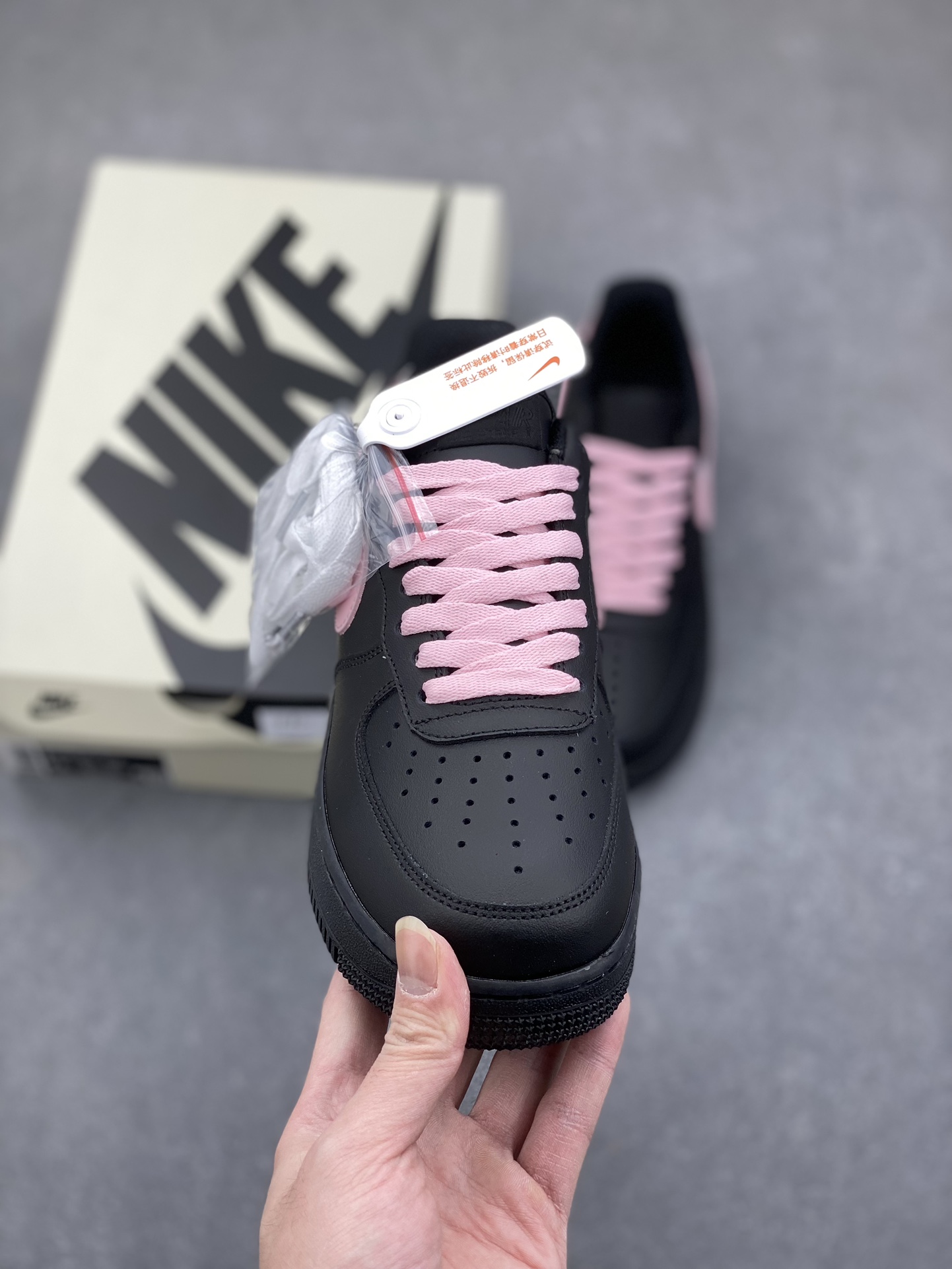 Nike Air Force 1 '07 Low Black/Pink Women's Shoes Size 36-45 3 i1735153464 9786 4
