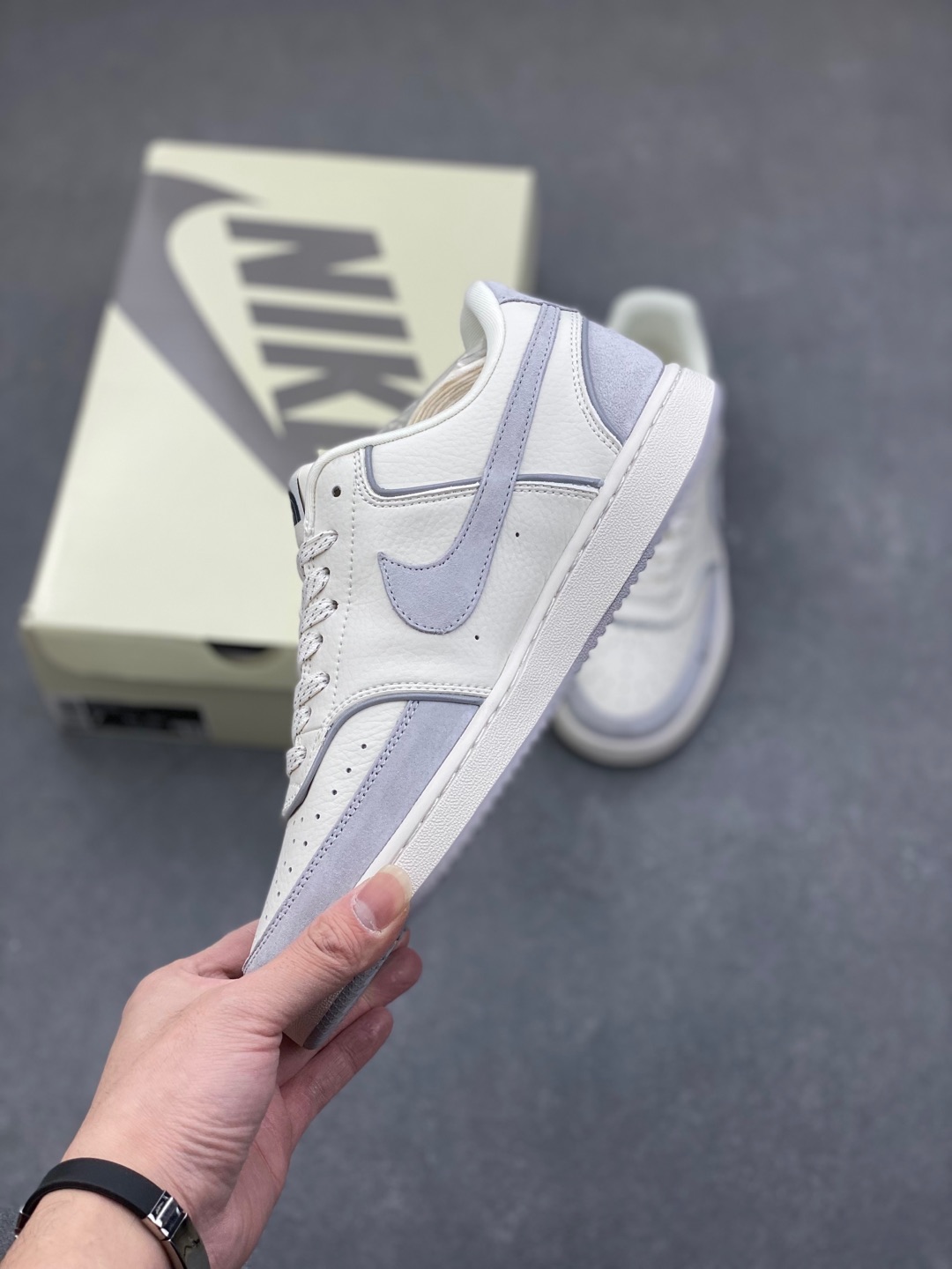 Nike Ebernon Low PRM White/Grey Casual Sneakers FD5188-119 4 i1735417233699 6292 0 2