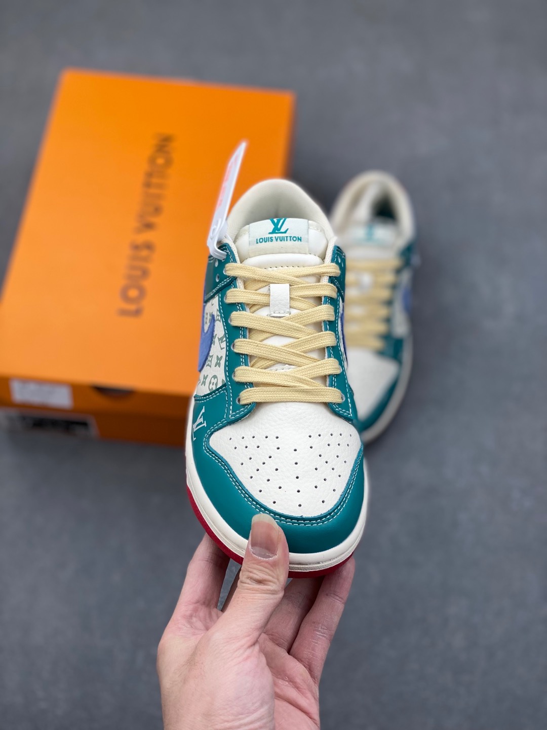 Nike Dunk Low Retro x Louis Vuitton Custom Sneakers - Limited Edition 3 i1735418649210 4798 0 1