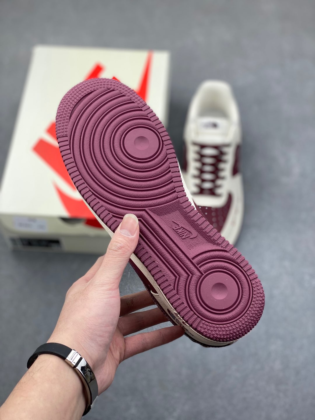 Nike Air Force 1 '07 Low The North Face Wine Red Sneakers 7 i1735504097383 4560 0 5
