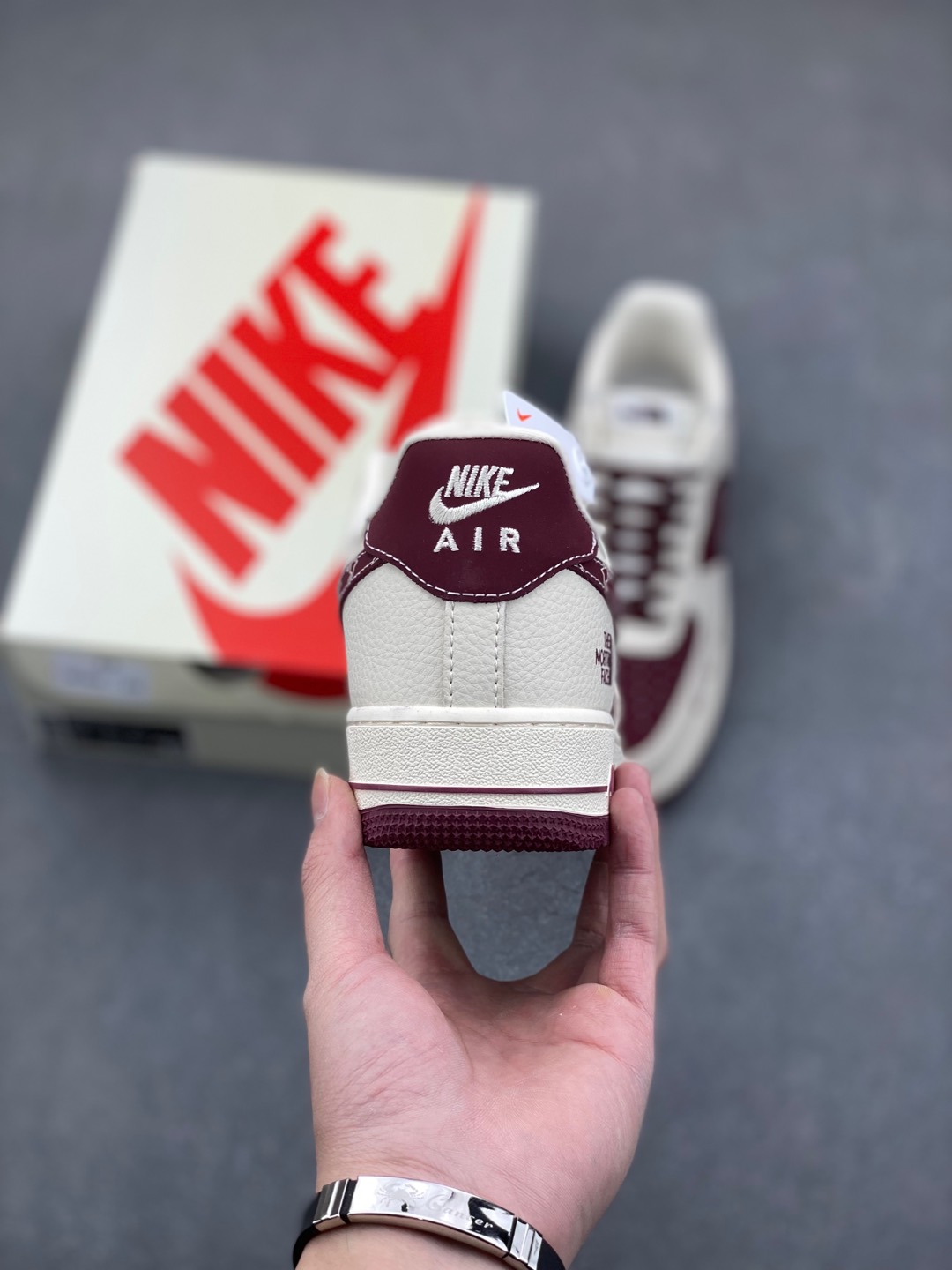 Nike Air Force 1 '07 Low The North Face Wine Red Sneakers 5 i1735504097522 3053 0 3