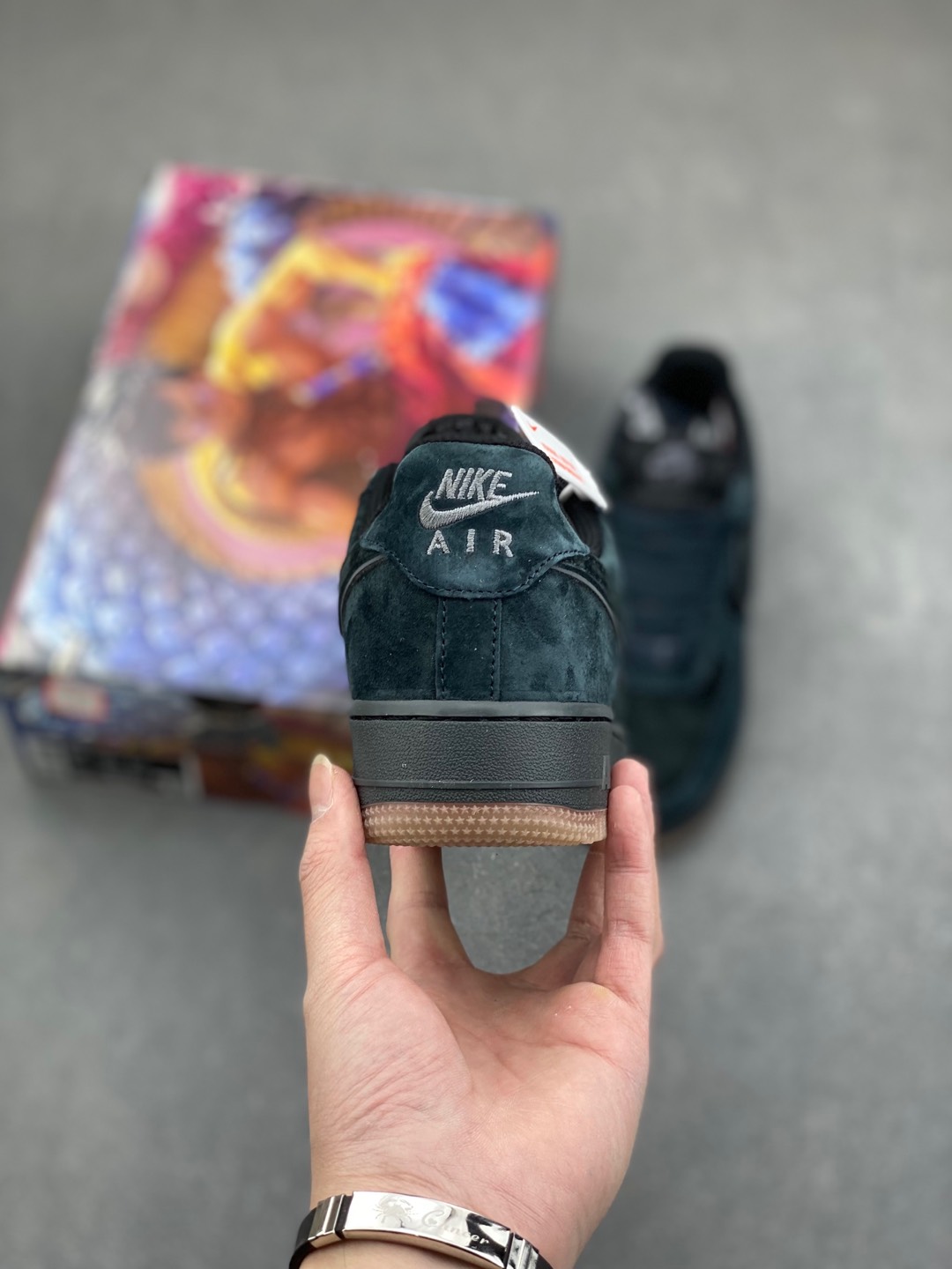 Nike Air Force 1 Low '07 Black Suede Casual Sneakers 5 i1735504264316 5507 0 3