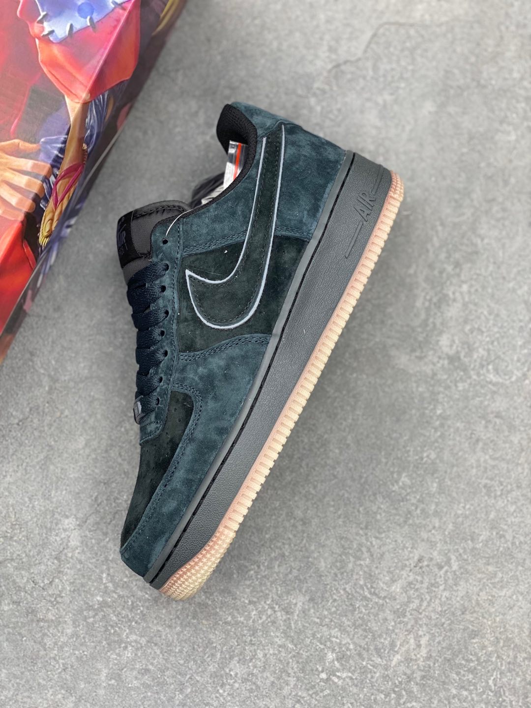 Nike Air Force 1 Low '07 Black Suede Casual Sneakers 8 i1735504264933 6253 0 6