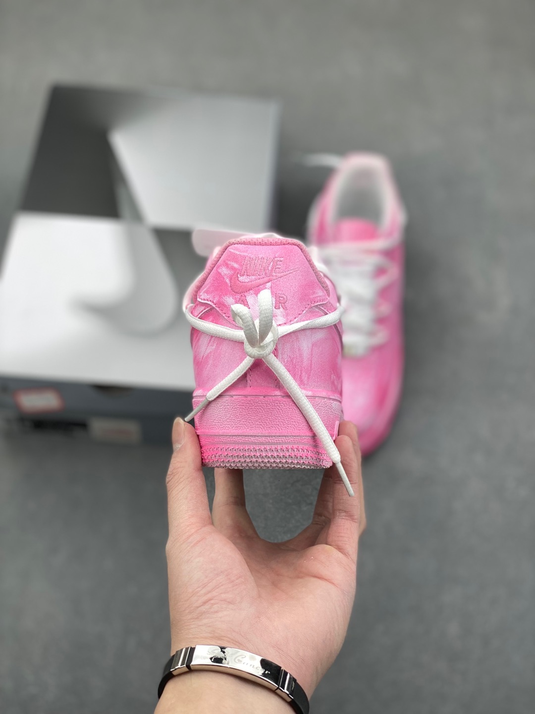 Nike Air Force 1 '07 Low Pink DIY Custom Casual Shoes 5 i1735504535537 9981 0 3