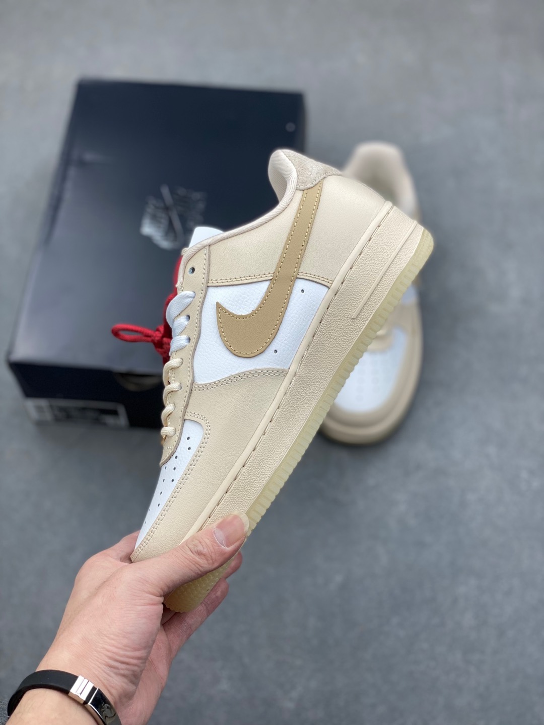 Nike Air Force 1 '07 Low Year of The Snake White Brown HV5990-172 Sneakers 4 i1735504658764 4879 0 2