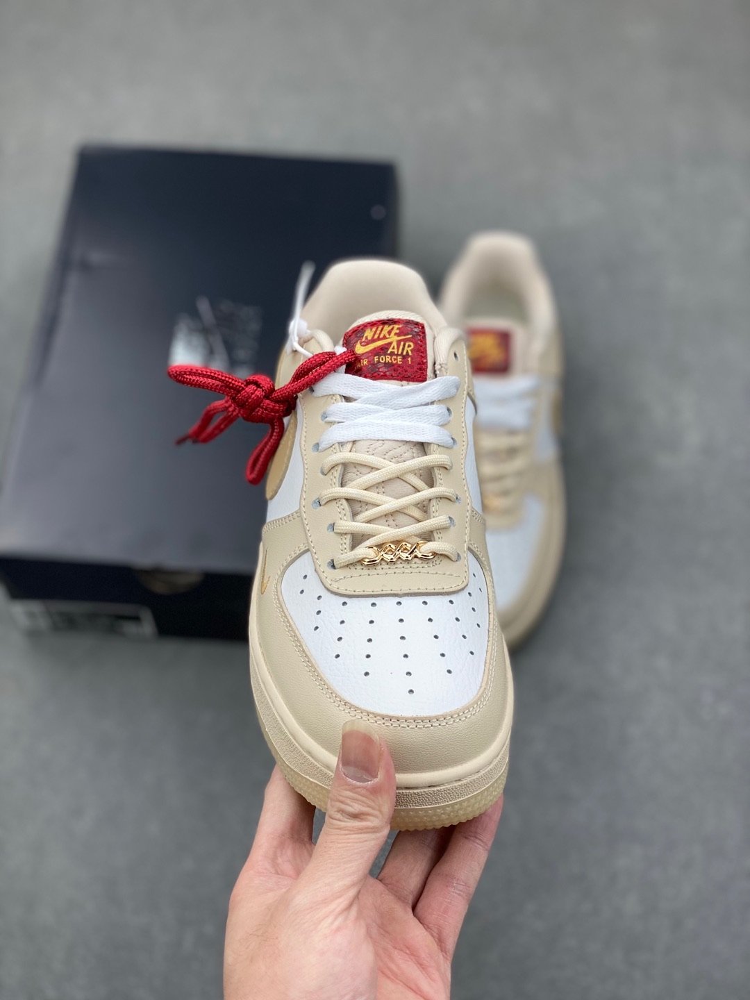 Nike Air Force 1 '07 Low Year of The Snake White Brown HV5990-172 Sneakers 3 i1735504659064 7756 0 1