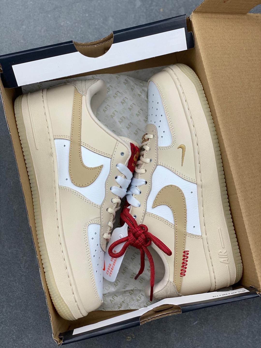 Nike Air Force 1 '07 Low Year of The Snake White Brown HV5990-172 Sneakers 10 i1735504659366 7294 0 8