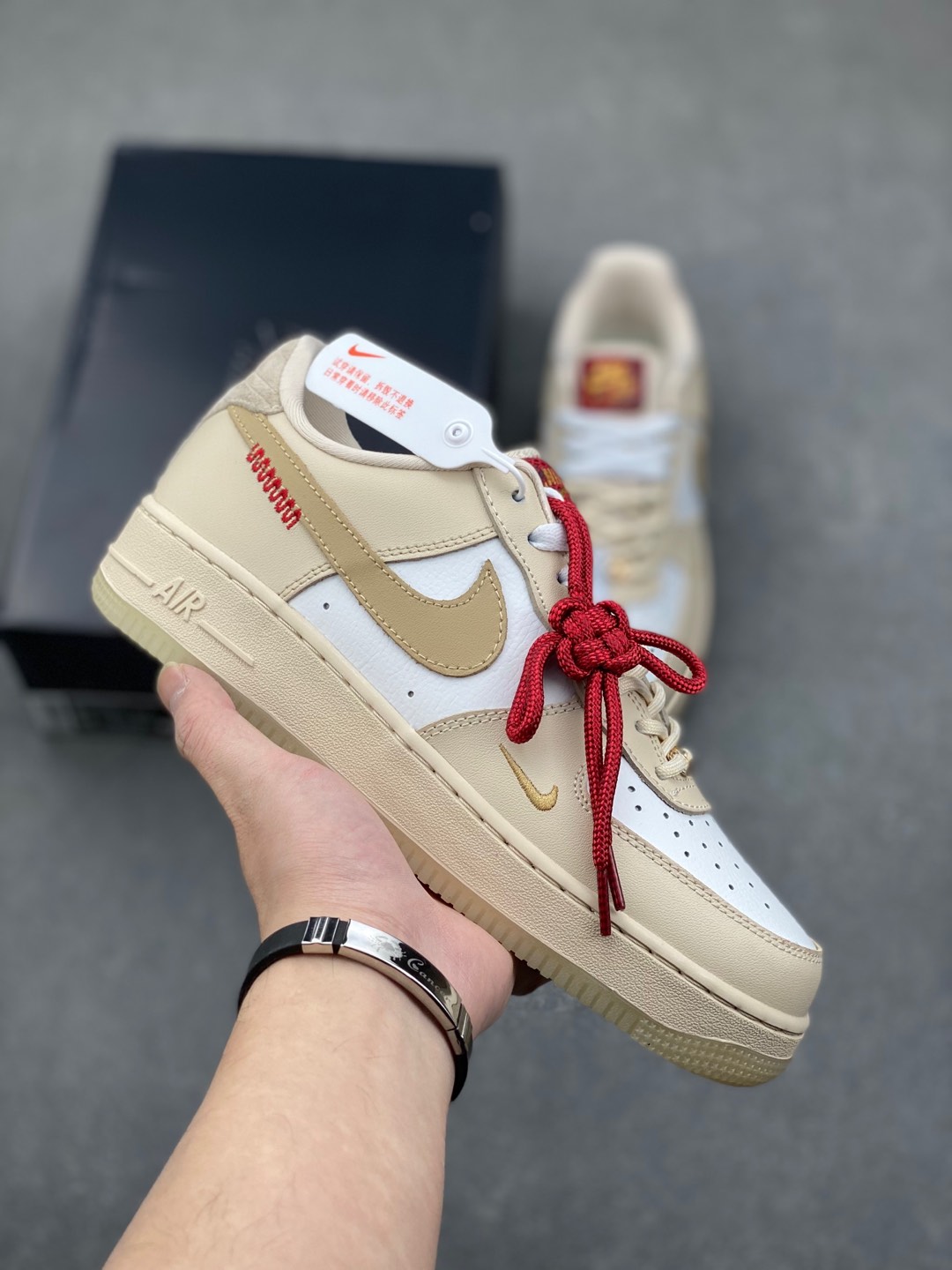Nike Air Force 1 '07 Low Year of The Snake White Brown HV5990-172 Sneakers 2 i1735504659650 6511 0 0