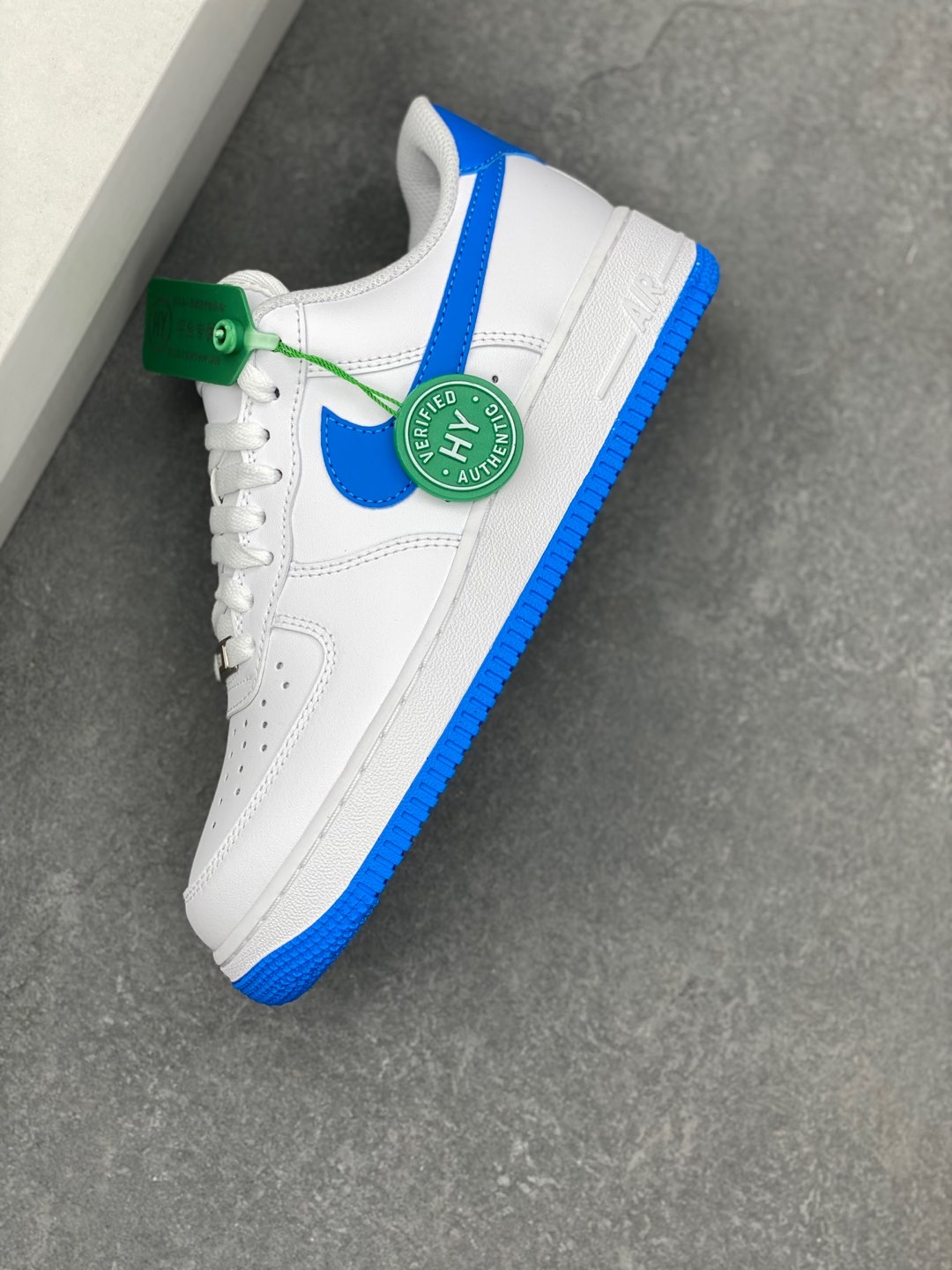 Nike Air Force 1 Low White & Blue - Original Quality, NFC Enabled 8 i1735590013368 5487 0 6