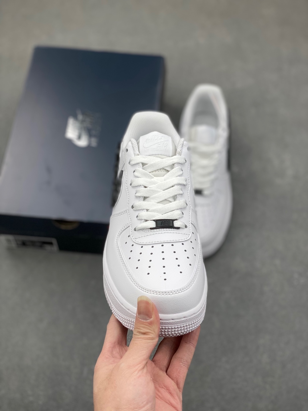 Nike Air Force 1 Low White Black Casual Sneakers IF1686-101 3 i1735590219499 7372 0 1